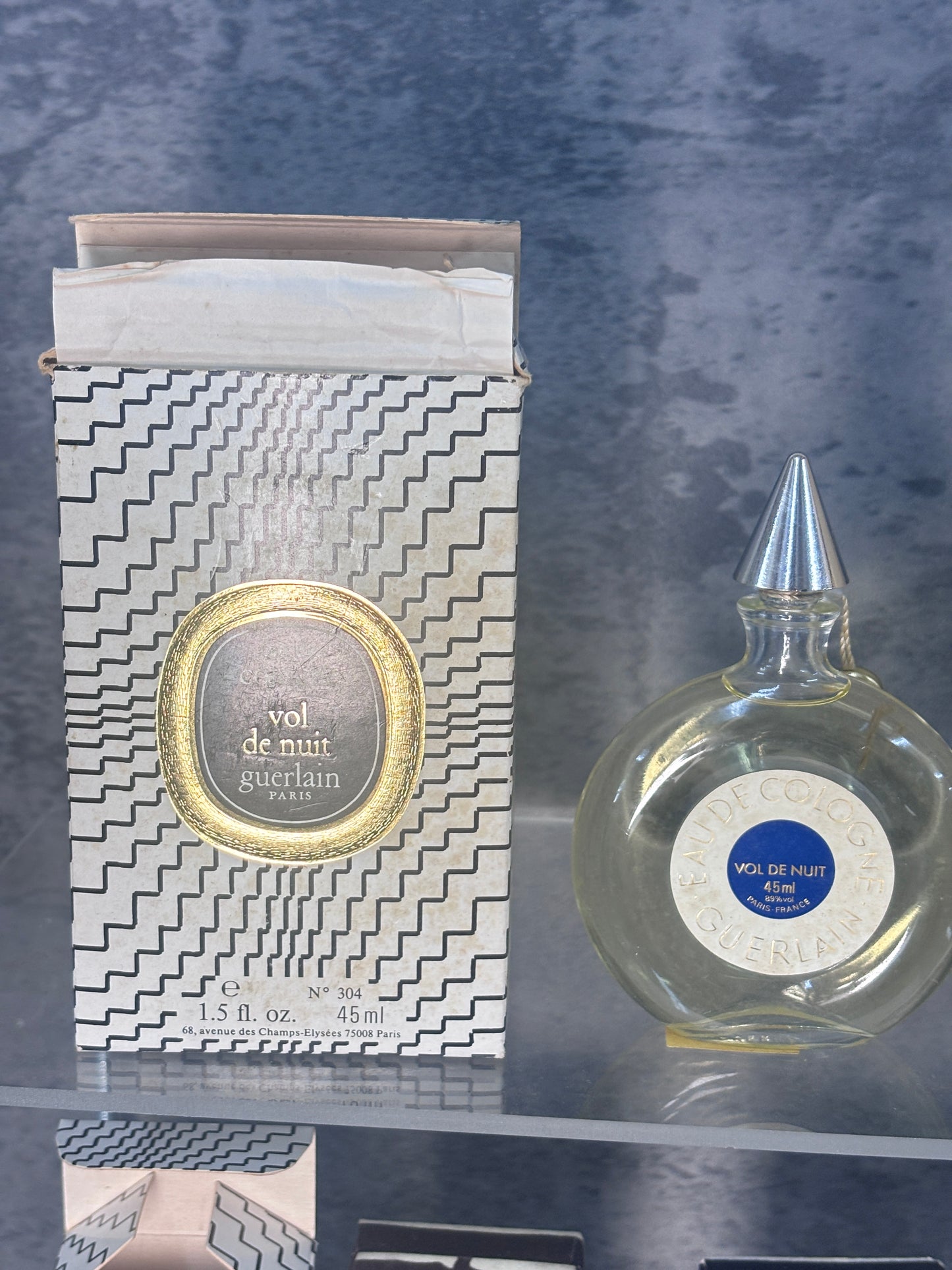 Guerlain Vol de nuit 45ml EDC, 7.5ml 1/4 oz Parfum - TRE 160725