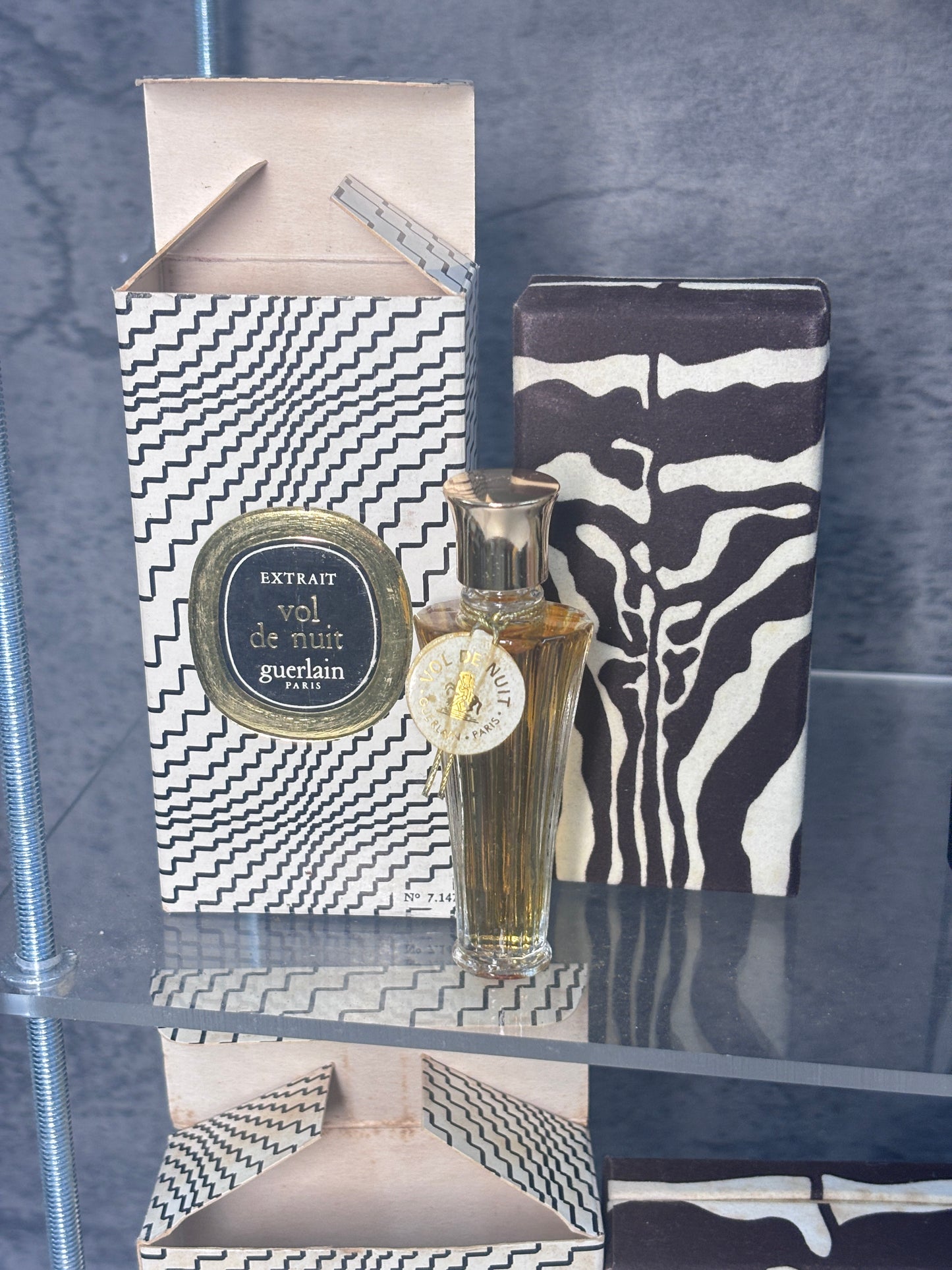 Guerlain Vol de nuit 45ml EDC, 7.5ml 1/4 oz Parfum - TRE 160725