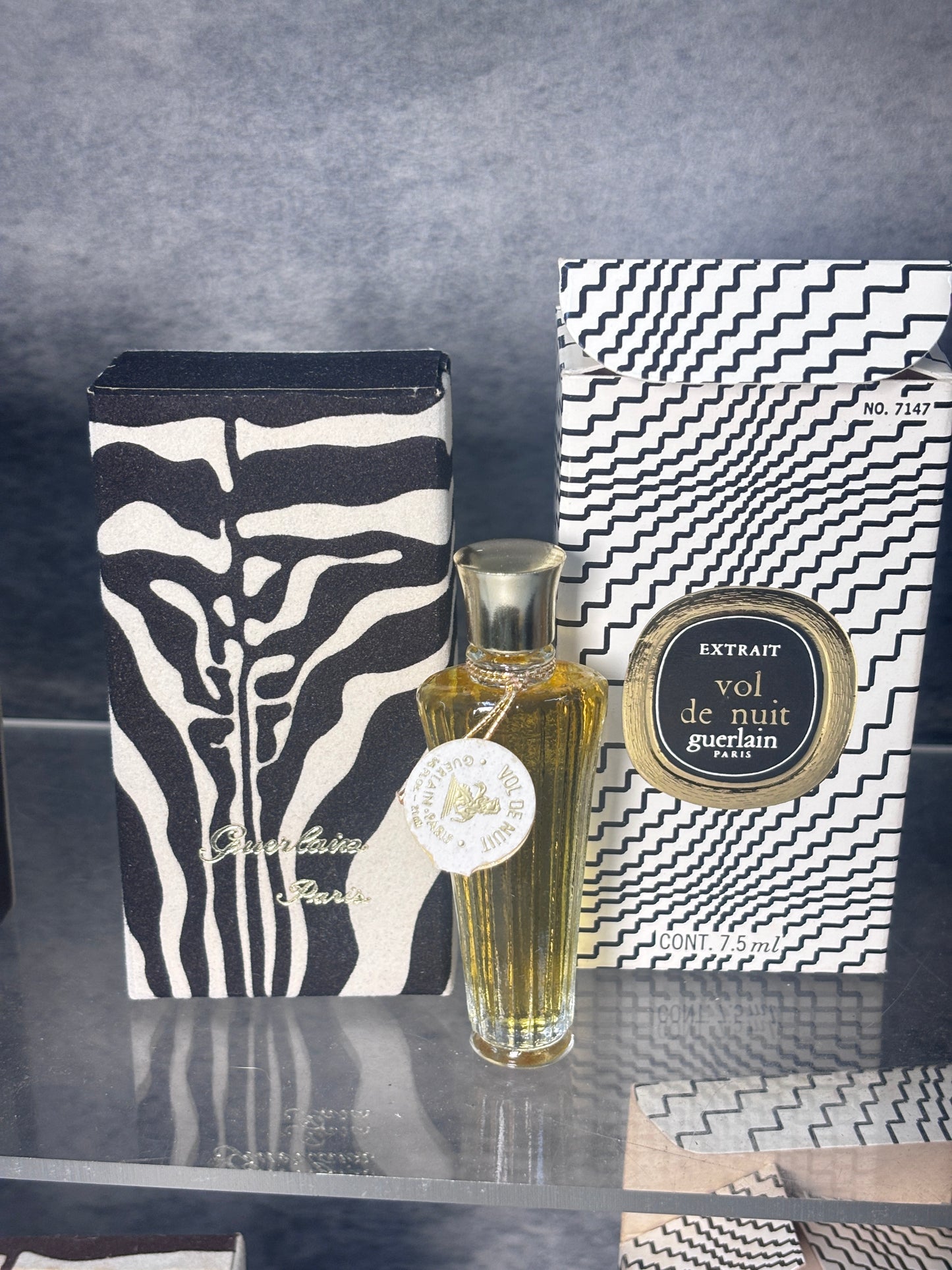 Guerlain Vol de nuit 45ml EDC, 7.5ml 1/4 oz Parfum - TRE 160725