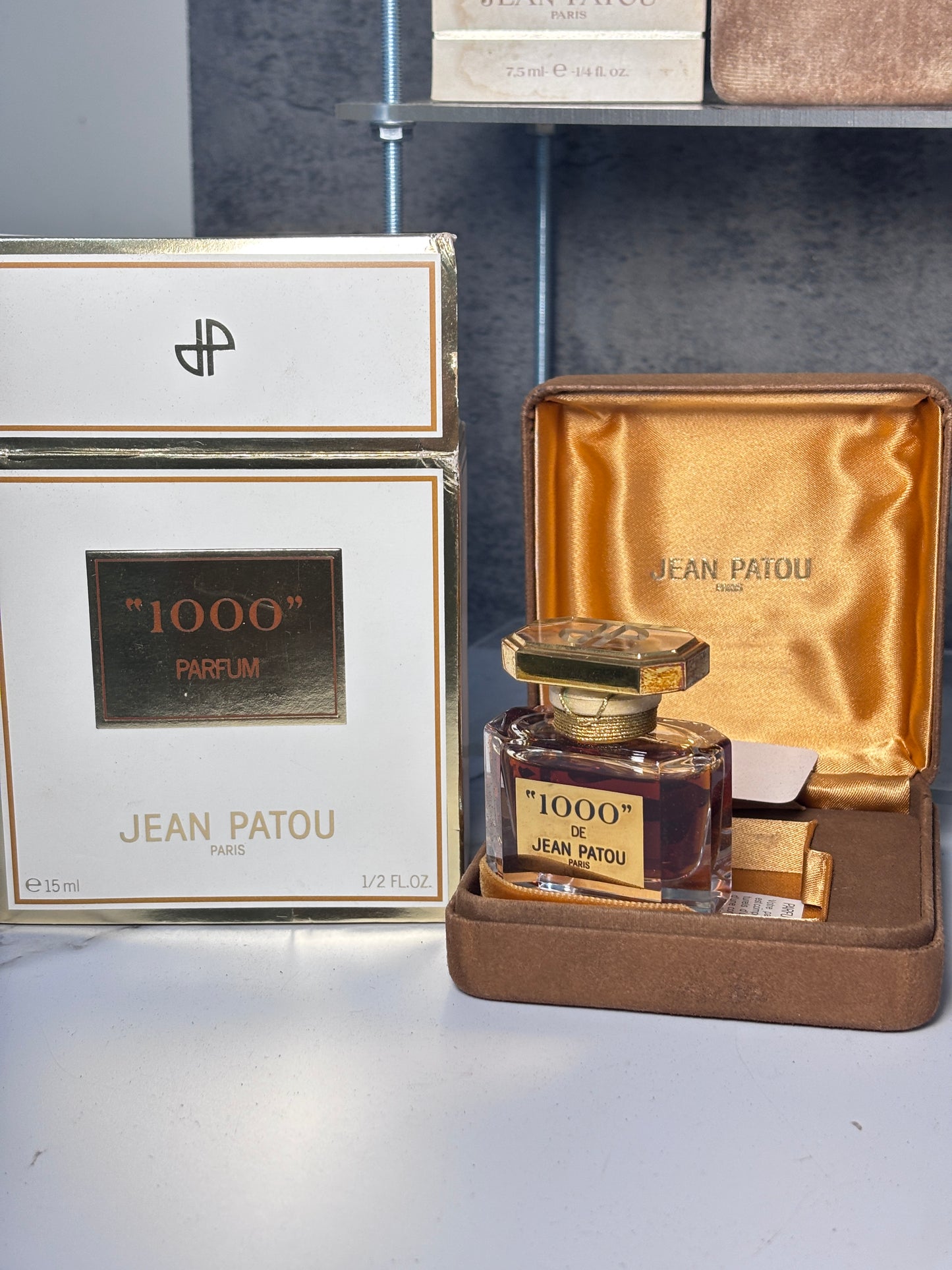 Jean Patou 1000 7.5ml , 15ml Parfum Perfume 1/4 oz 1/2 oz - TRE 160725