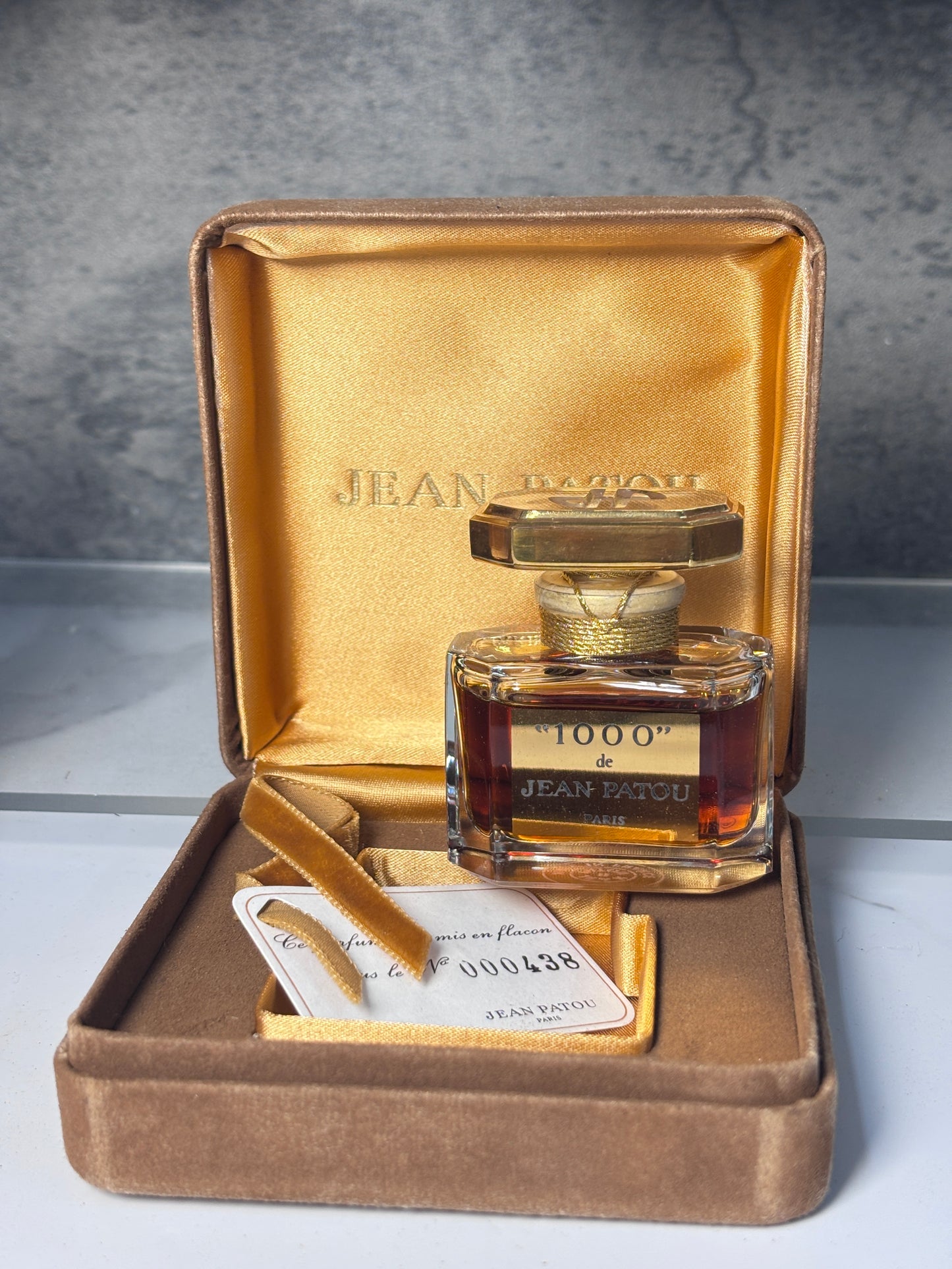 Jean Patou 1000 7.5ml , 15ml Parfum Perfume 1/4 oz 1/2 oz - TRE 160725