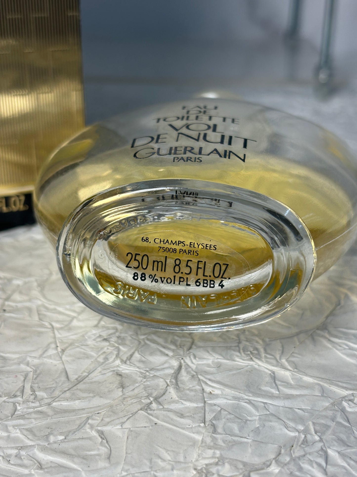 Rare Guerlain 250ml 8.5 oz Vol de nuit Eau de Toilette with box - 181024-6