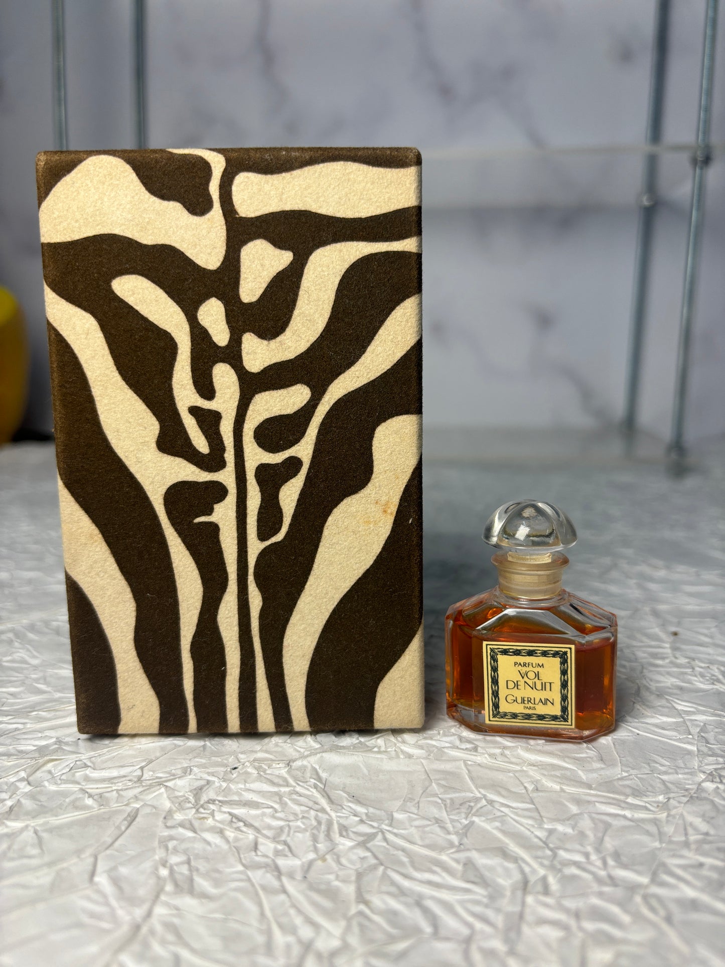 Rare Guerlain 7.5ml 1/4 oz Vol de nuit Parfum perfume with box - 181024-11