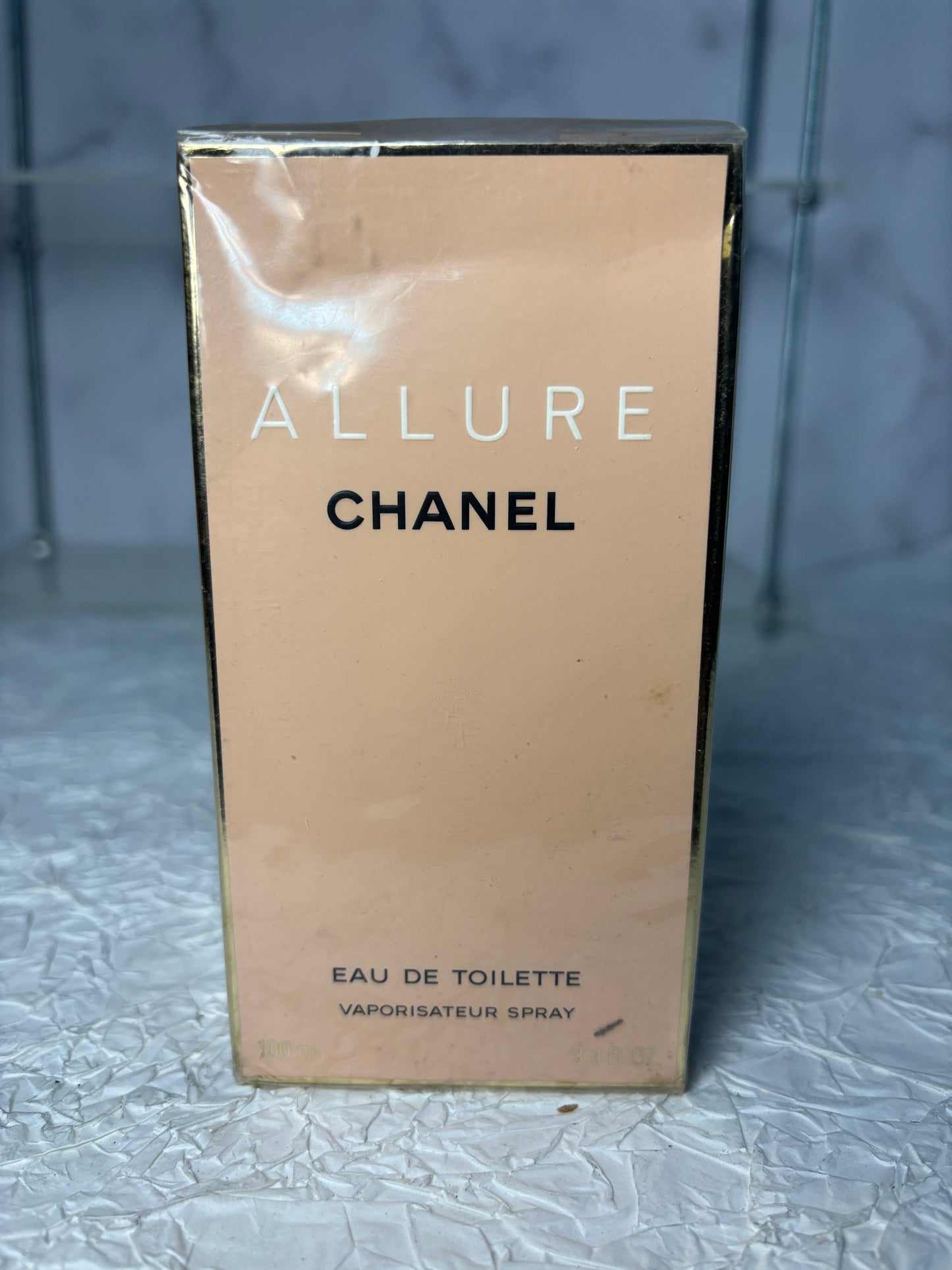 Rare Sealed Chanel ALLURE 100 ml 3.4 oz Eau de Toilette EDT - 181024-26