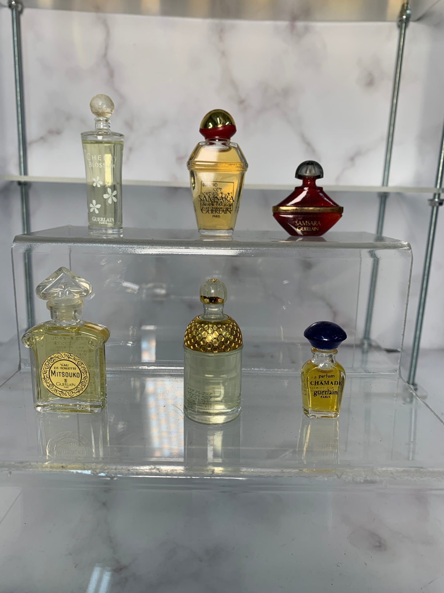 Mini Guerlian Cherry vetiver samsara mitsouko chamade 2ml - 7.5ml EDT