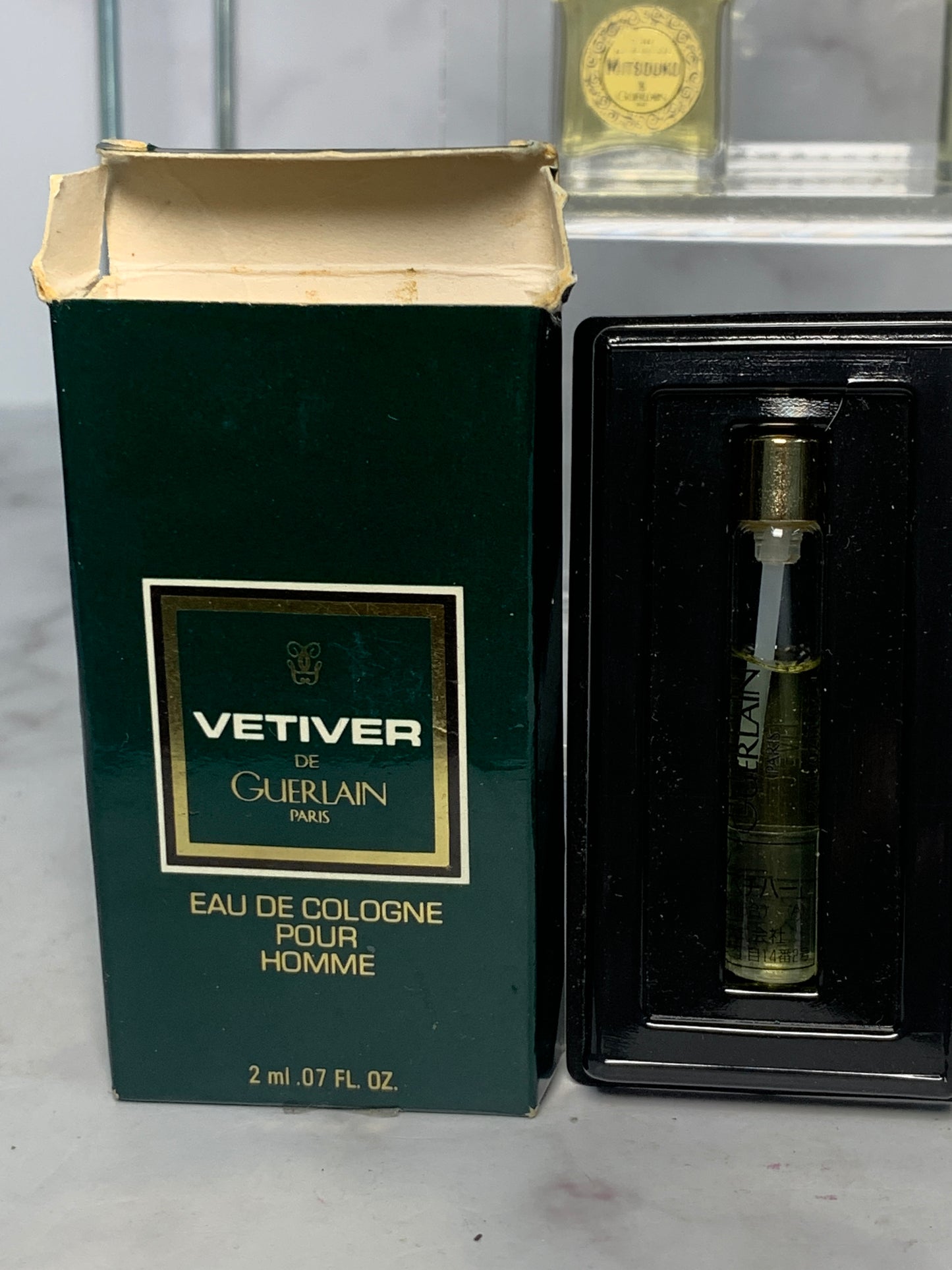Mini Guerlian Cherry vetiver samsara mitsouko chamade 2ml - 7.5ml EDT