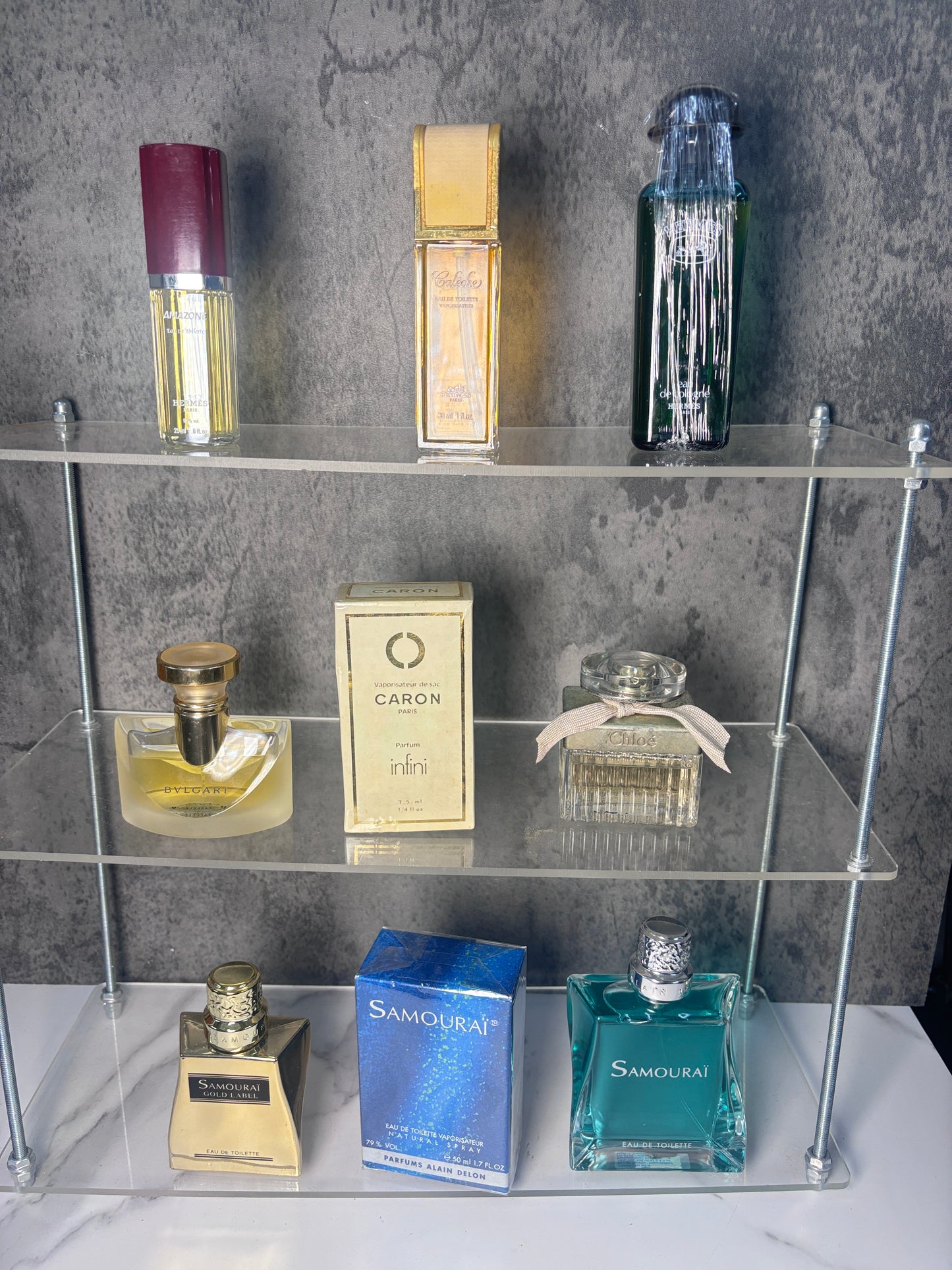 Hermes Bvlgari Caron Samourai Chloe EDT 25ml 30ml 50ml 100ml - TRE 121025