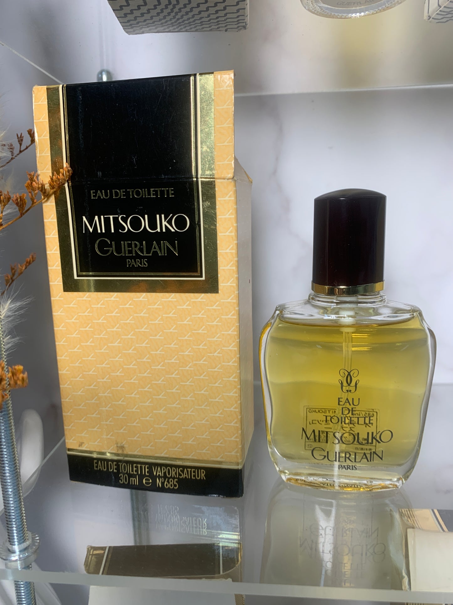 Guerlain Mitsouko 45ml EDC, eau de Fleurs dedrat Petite - 1MAY22