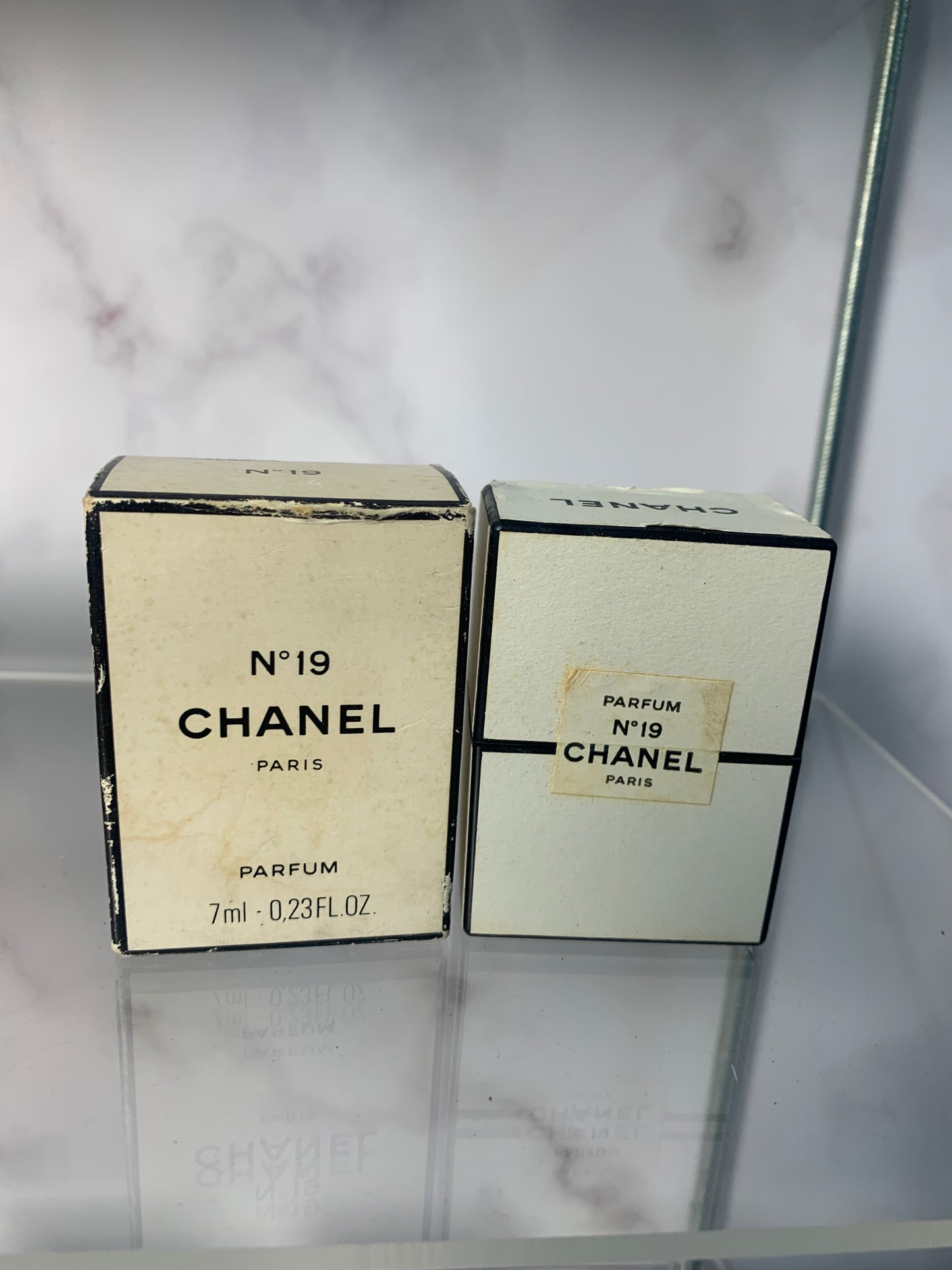 Rare Chanel No. 19 Parfum perfume 7.5ml 1/4 oz - 221122-A