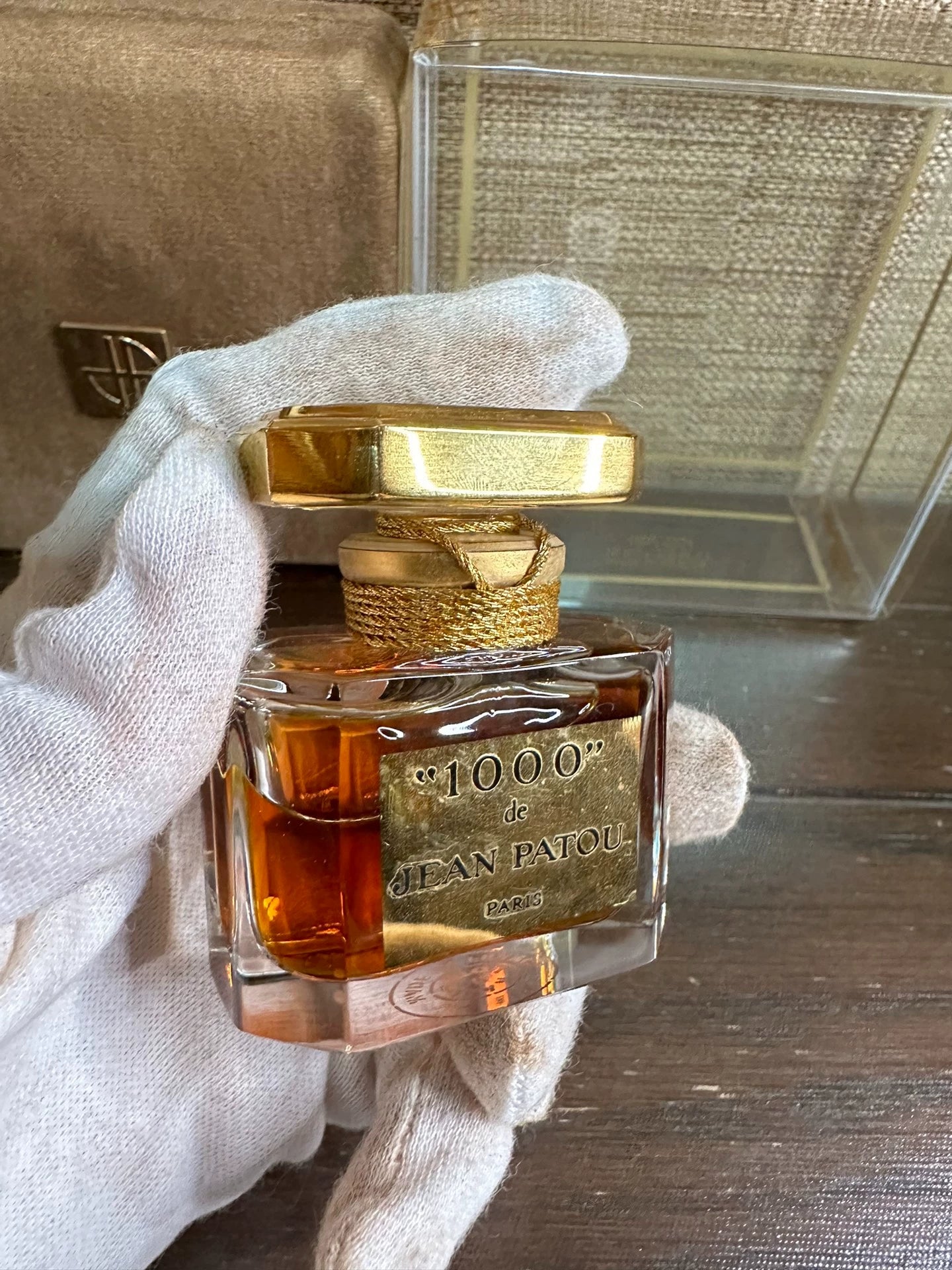 020225-77 Jean Patou 1000 Parfum 15ml 1/2 oz Perfume