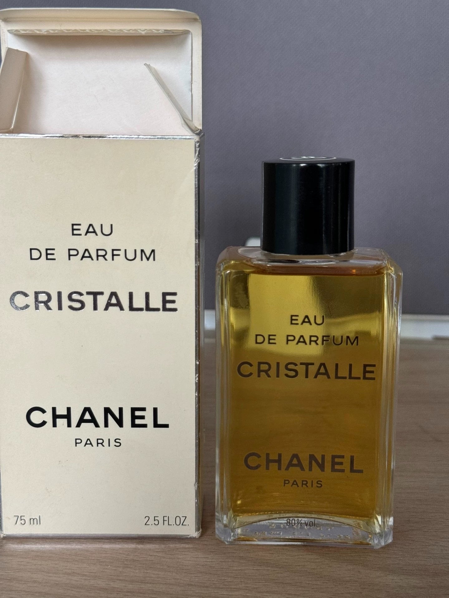 010625-25 Chanel Cristalle Eau de Parfum EDP 74ml 2.5oz