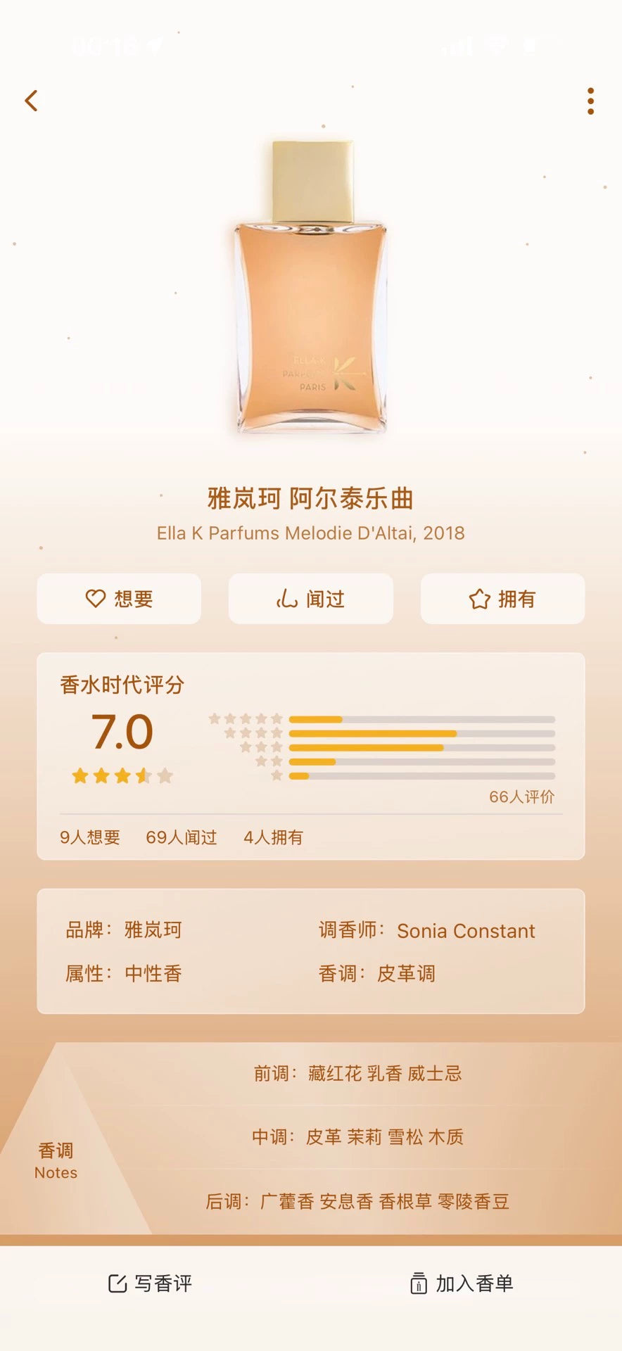 180826-16 ELLAK Altai Music 100ml 3.4 oz