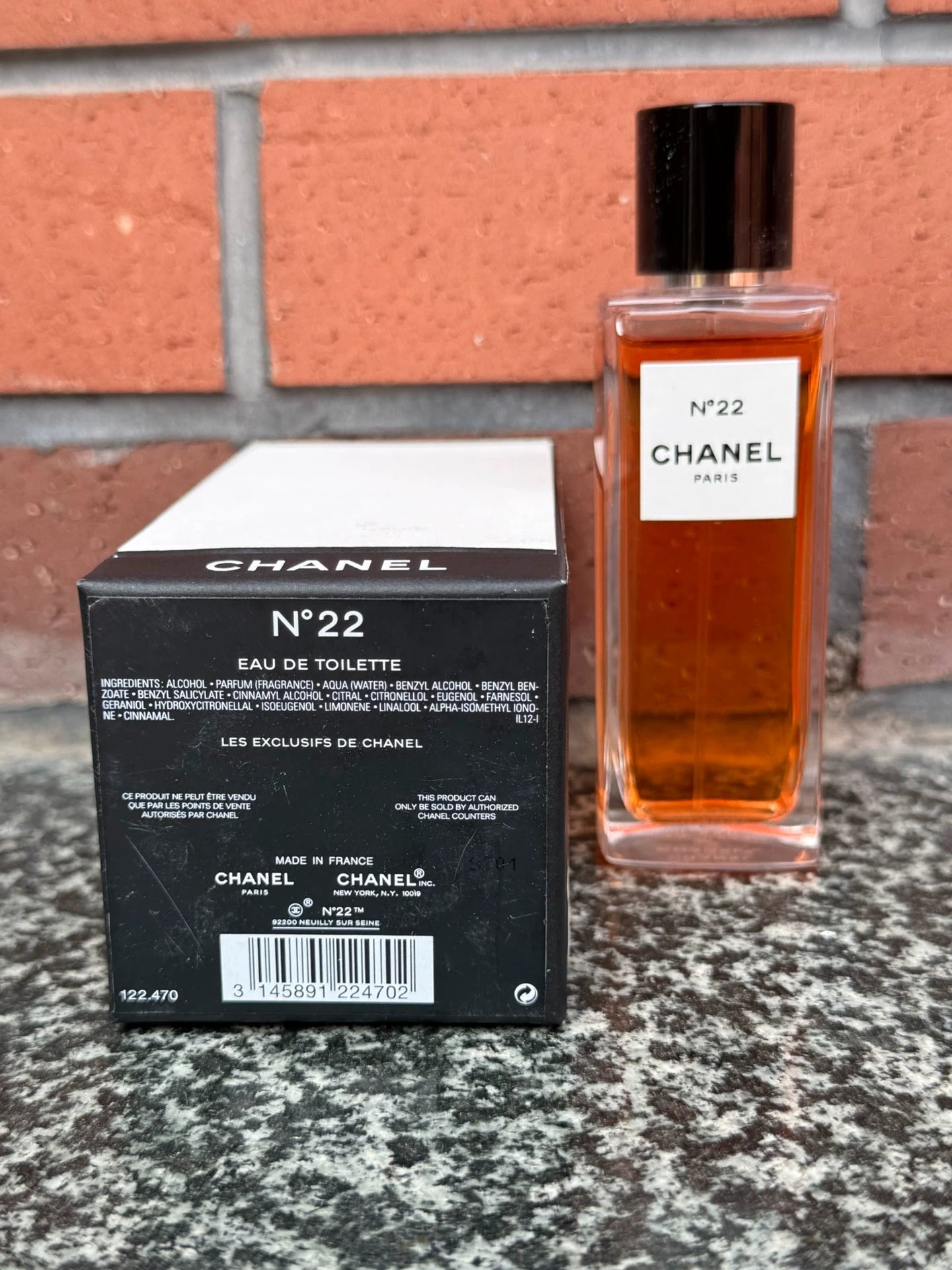 250525-82 Chanel No 22 edt 75ml 2.5oz eau de toilette