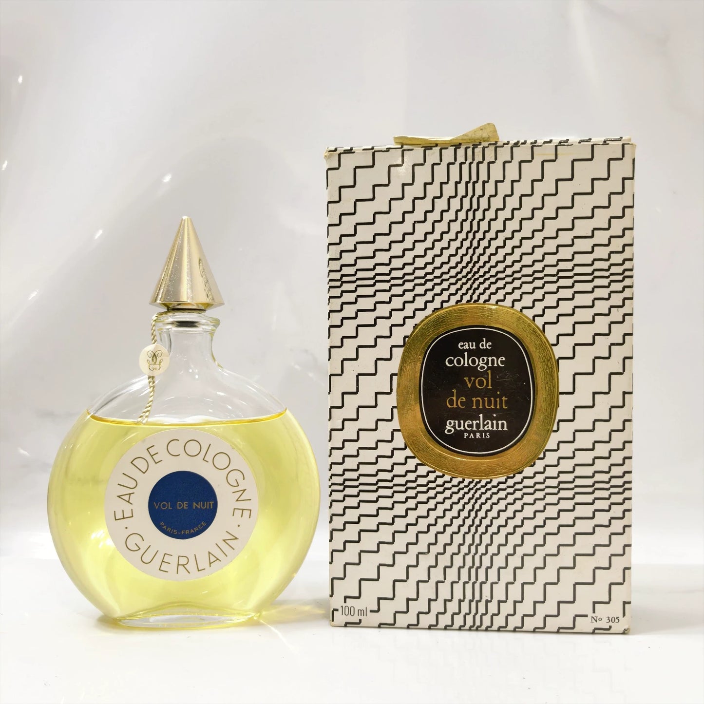 260325-63 Guerlain 100ml 3.4 oz vol de Nuit Eau de Cologne edc