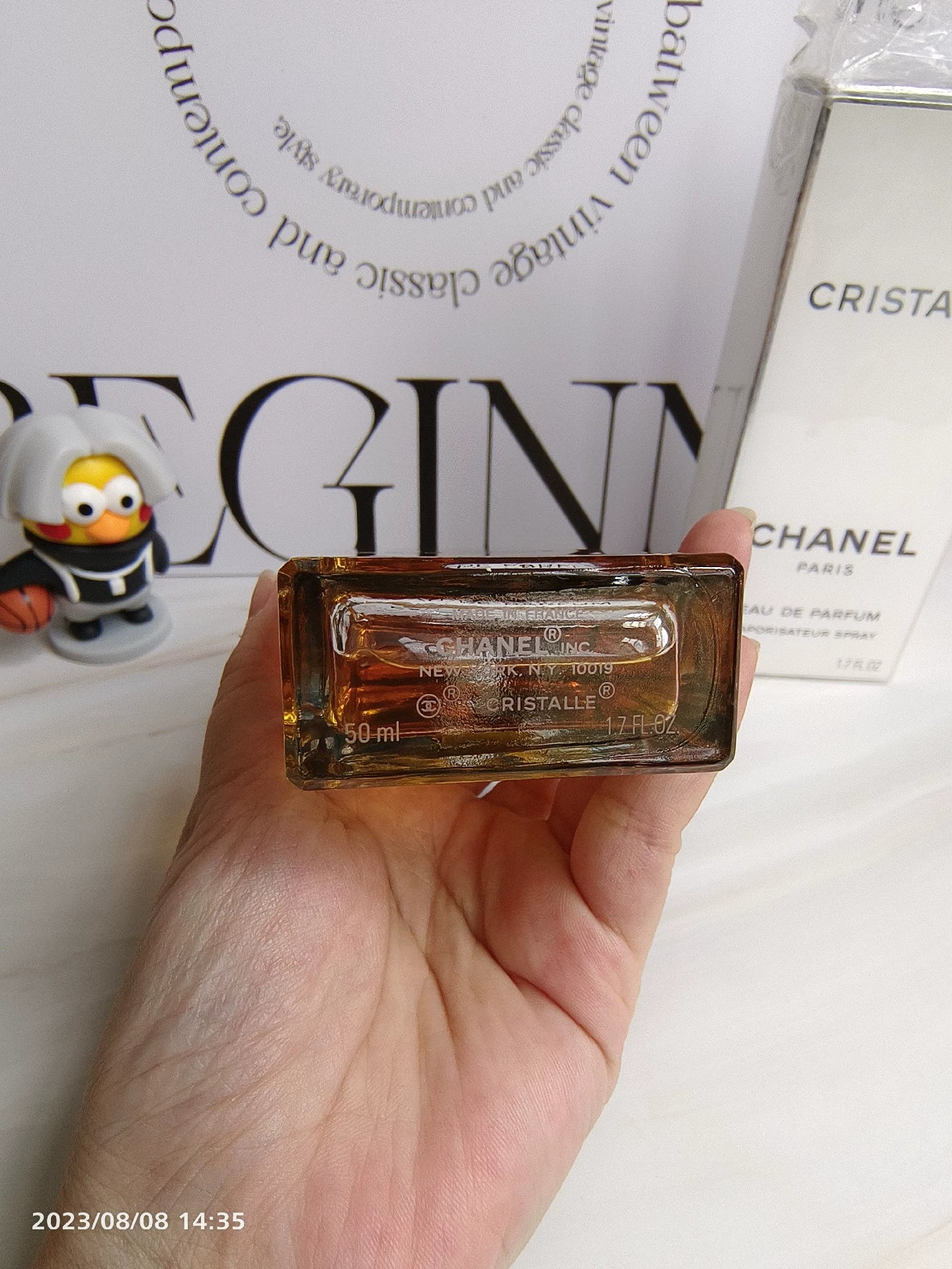 140825-2 Chanel Cristalle Eau de Parfum EDP 50ml 1.7oz