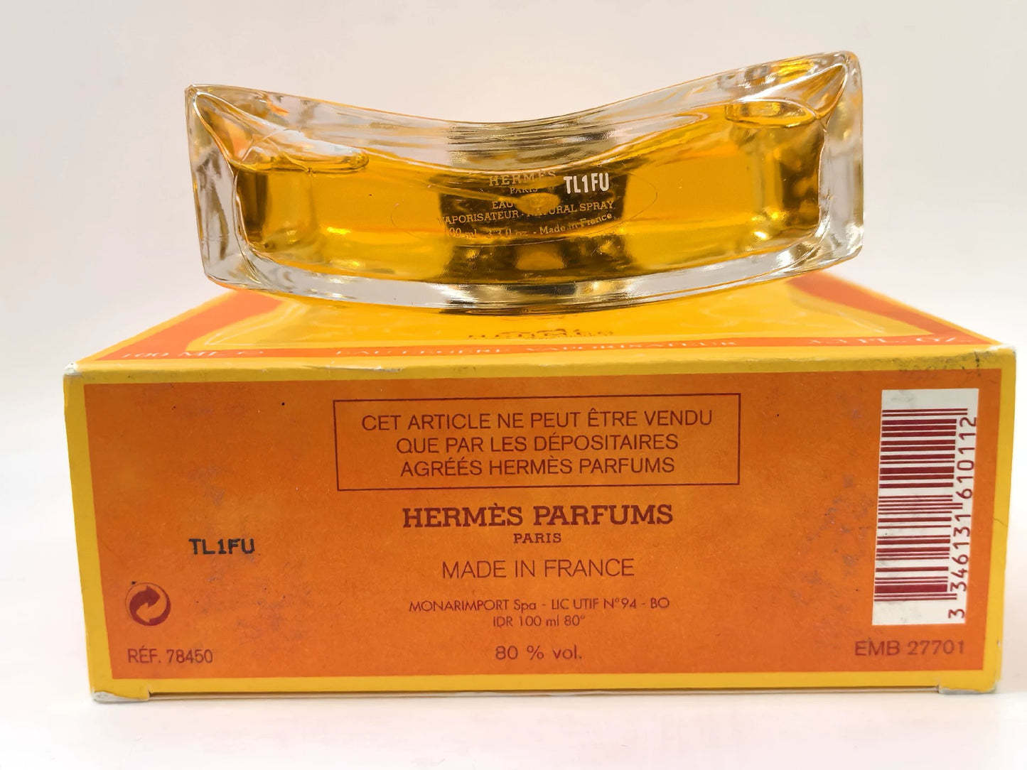 070325-81 Hermes 100ml eau Legere 24, Faubourg
