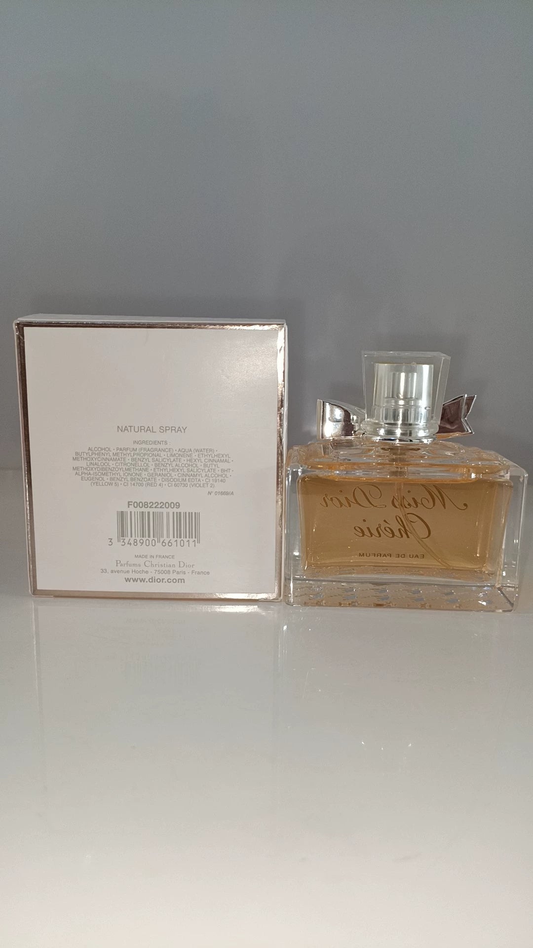130725-52 Christian Dior Miss Dior Cherie Eau de Parfum EDP 50ml 1.7oz