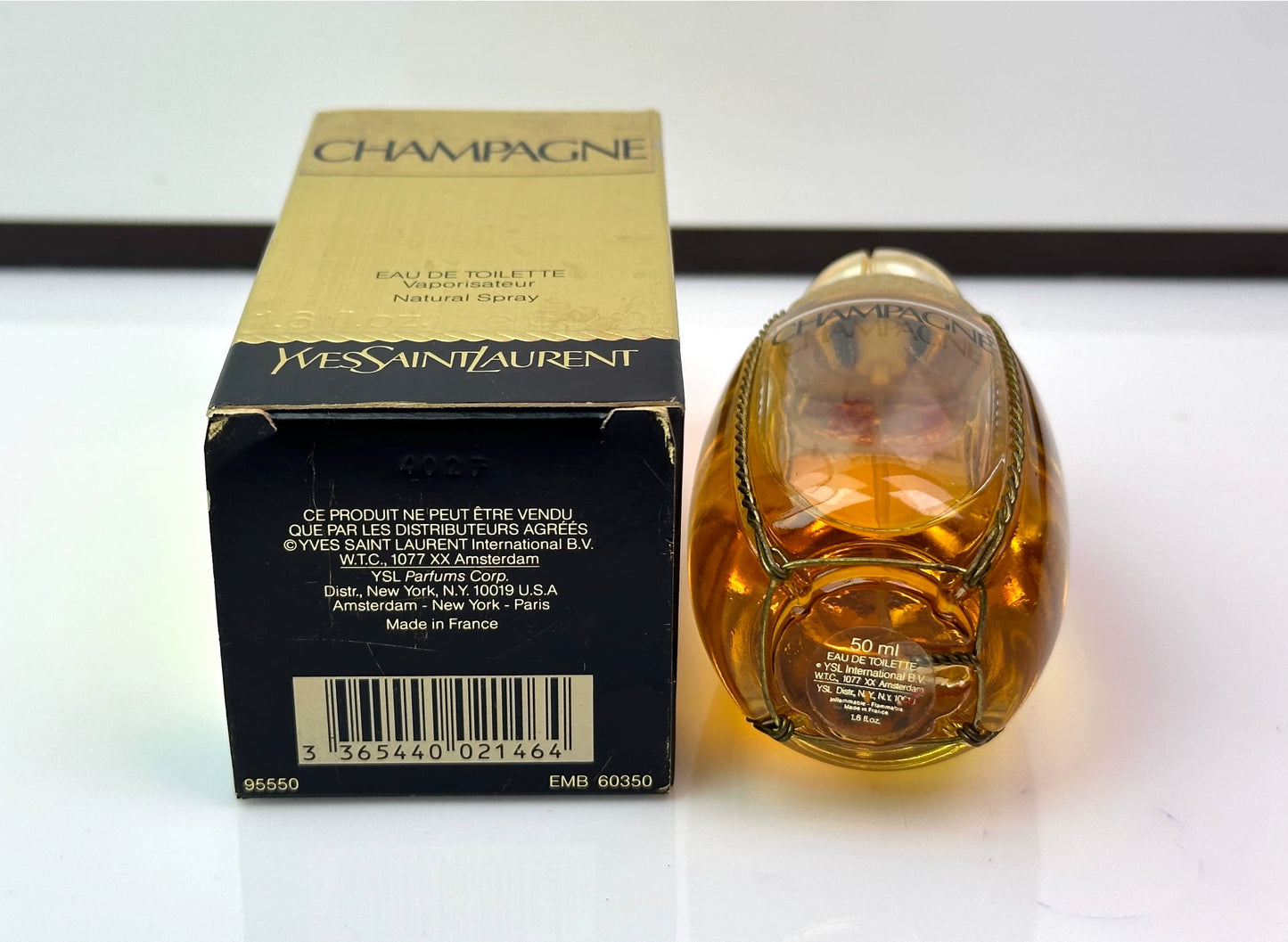 070925-45 Saint Laurent Champagne Eau de Toilette EDT 2406ml 81.3oz