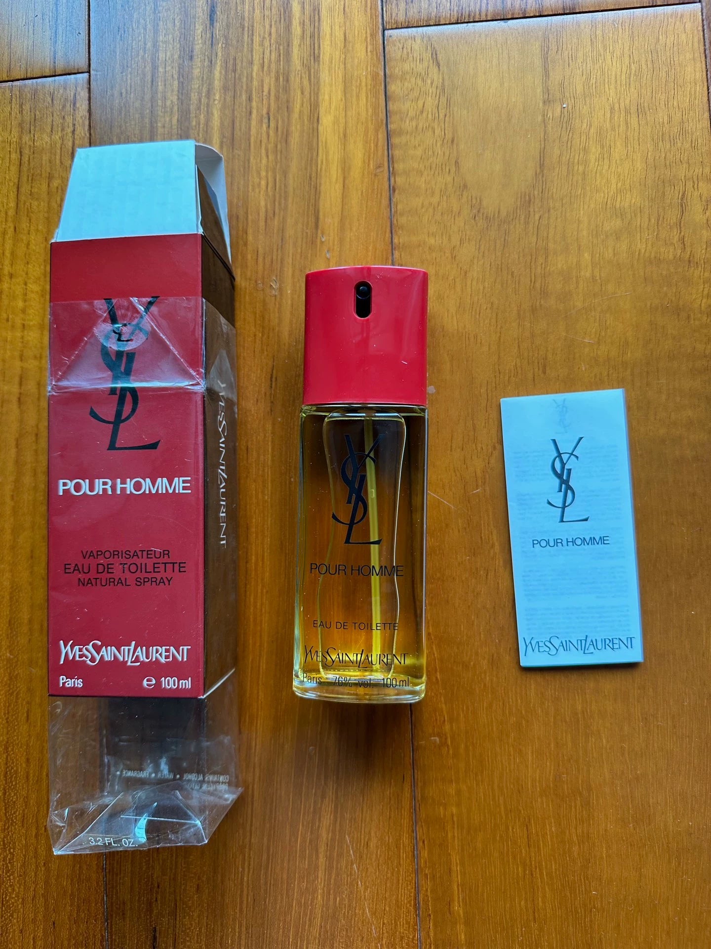 250226-95 YSL Pour Homme vintage version 100ml