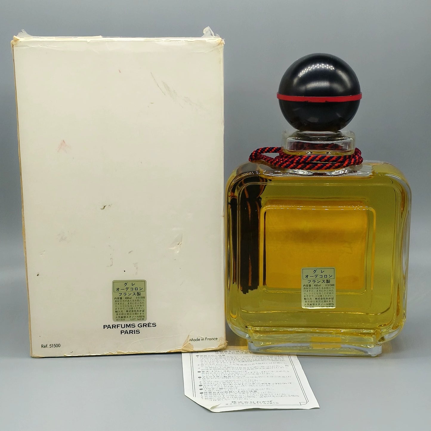 030625-49 Gres Eau de Cologne EDC 480ml 16.2oz