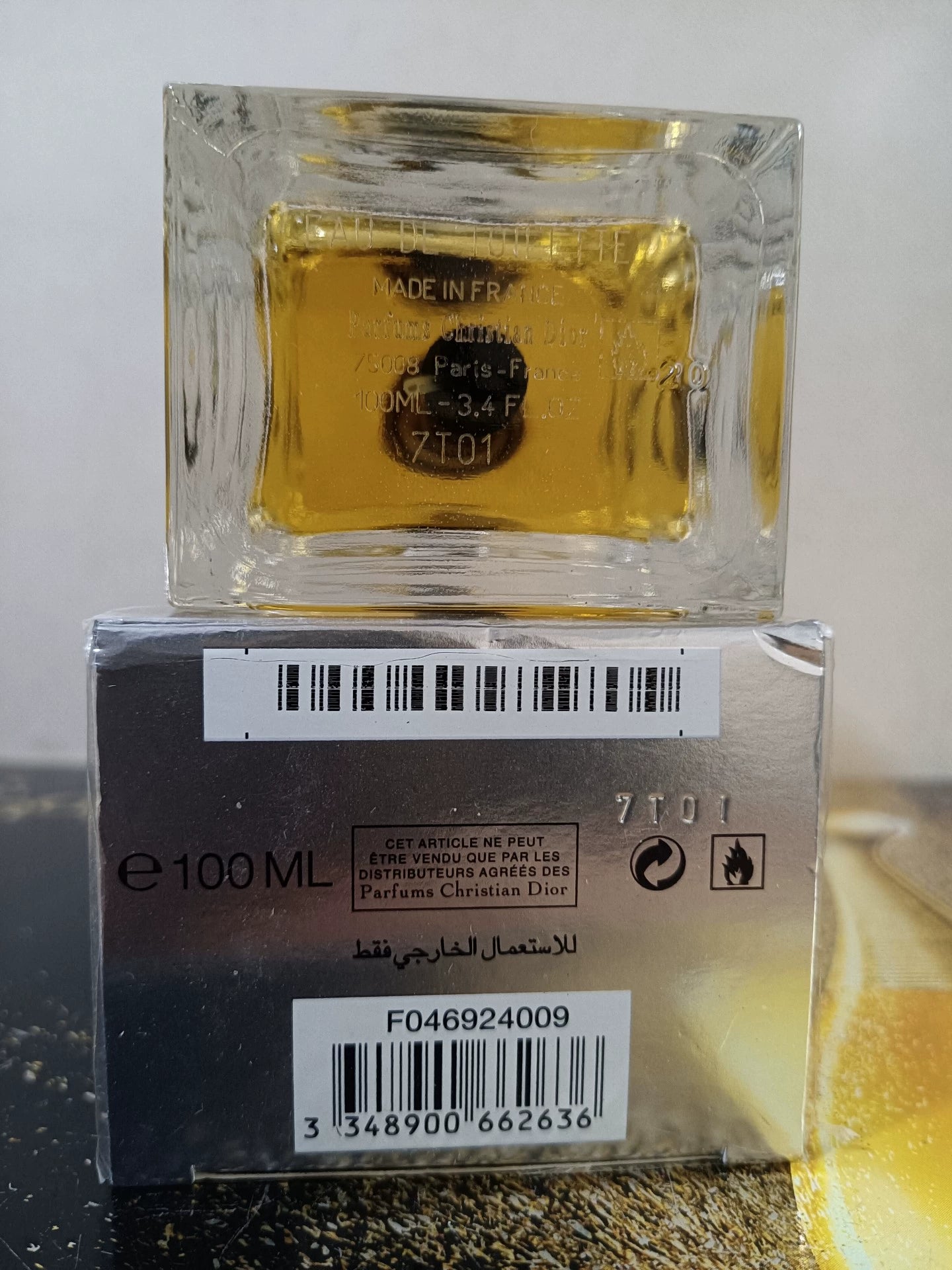 131125-19 Christian Dior Eau de Toilette EDT 100ml 3.4oz