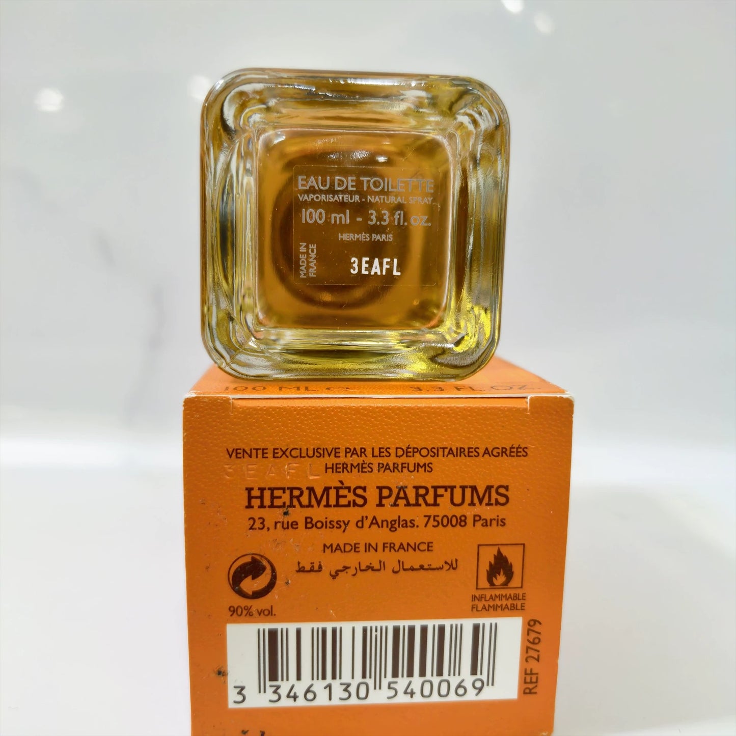 070525-72 Hermes Eau de Toilette EDT 99ml 3.3oz