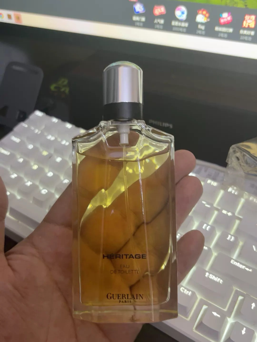 180726-20 Guerlain Out Heritage Heritage EDT 100ml 3.4 oz