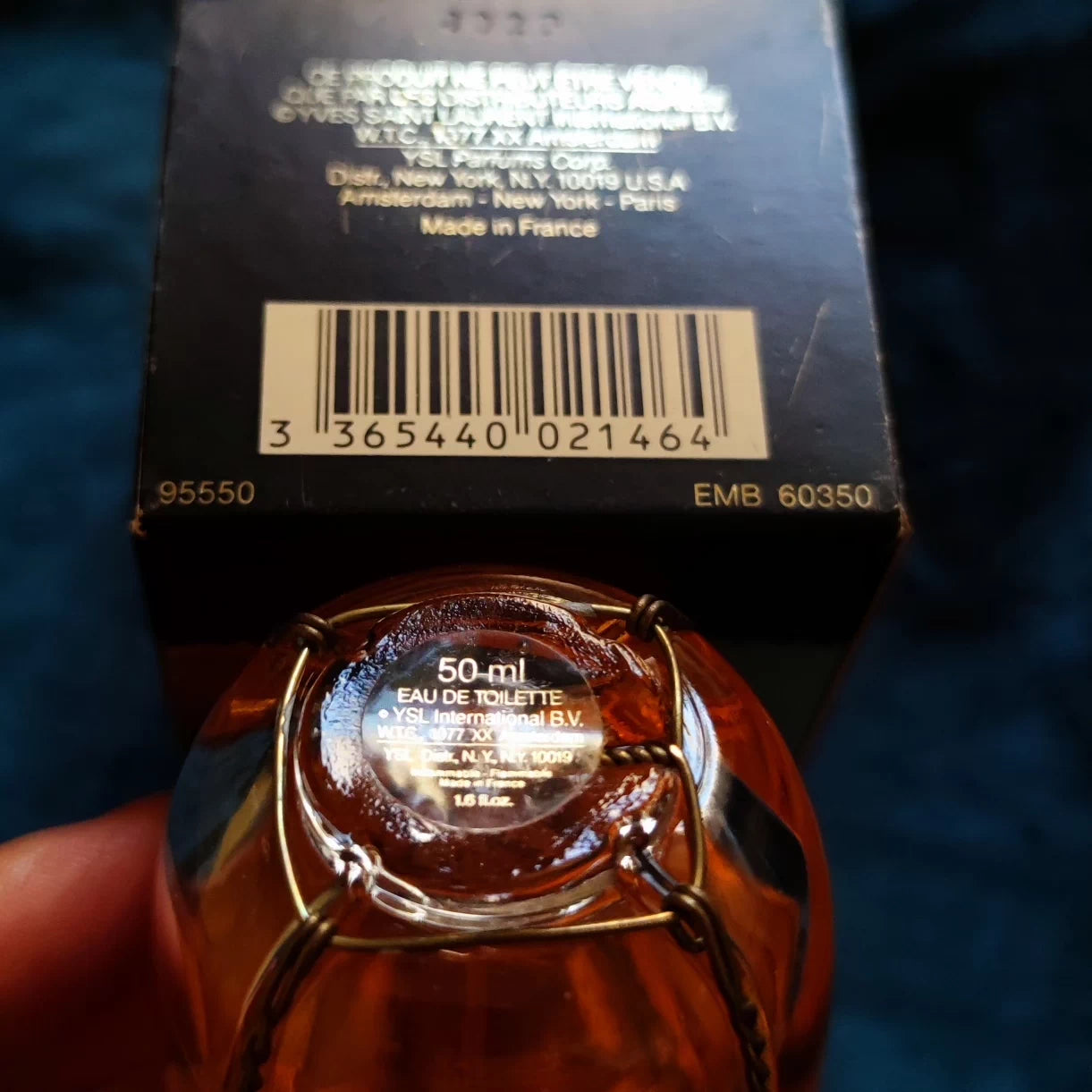 051025-44 Ysl Champagne Eau de Toilette EDT 50ml 1.7oz