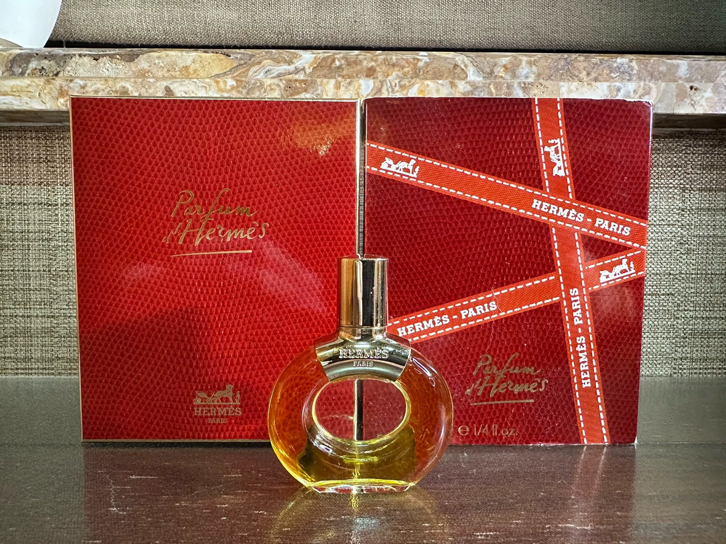 210325-80 Hermes Parfum d'Hermes 7.5ml 1/4 oz parfum perfume