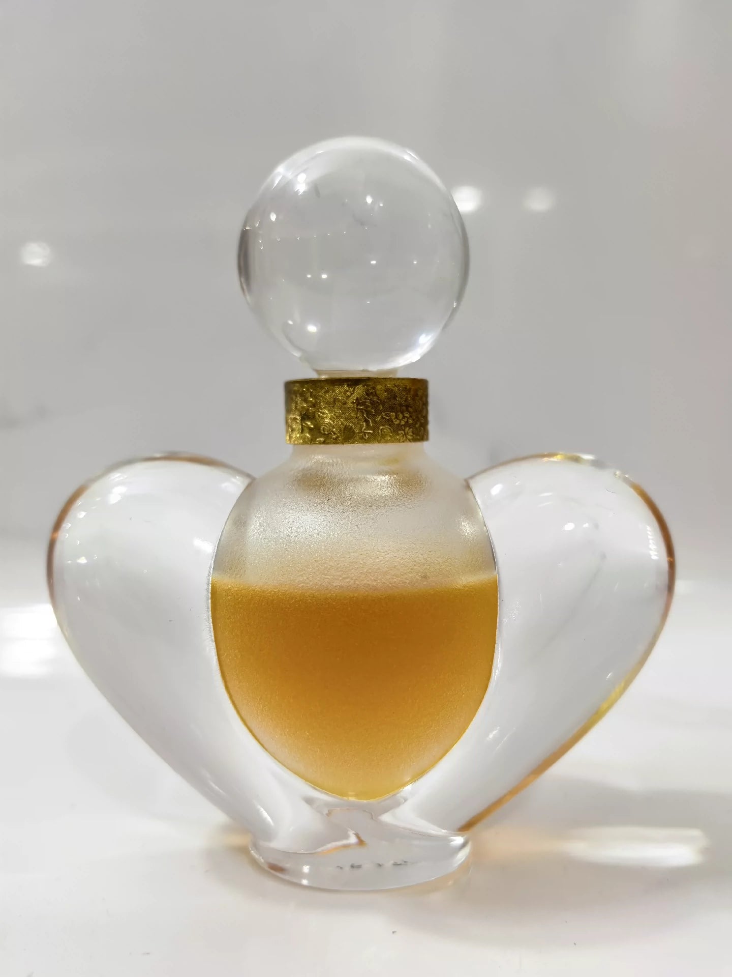 150225-18 Nina Ricci Girls' Heart 30ml 1 oz Crystal Bottle Parfum Perfume