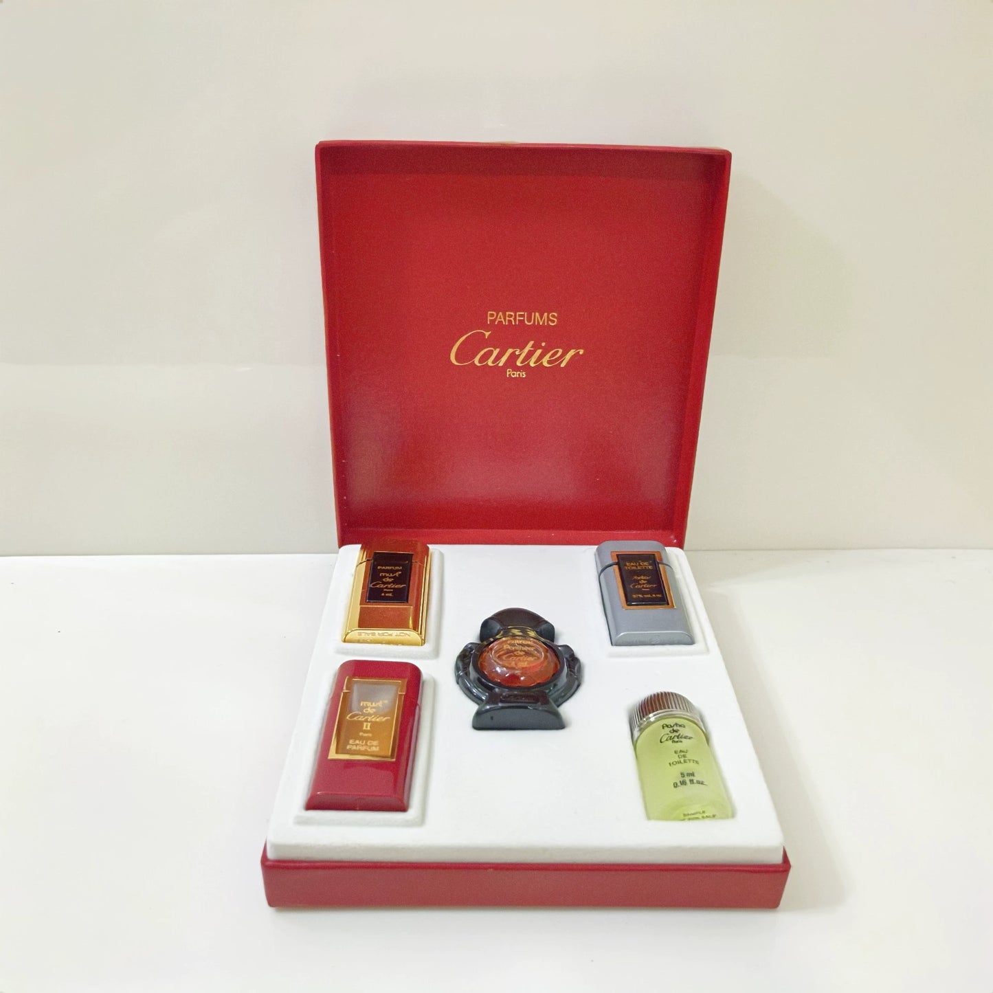 091025-26 Cartier Eau de Toilette EDT 5ml 0.2oz