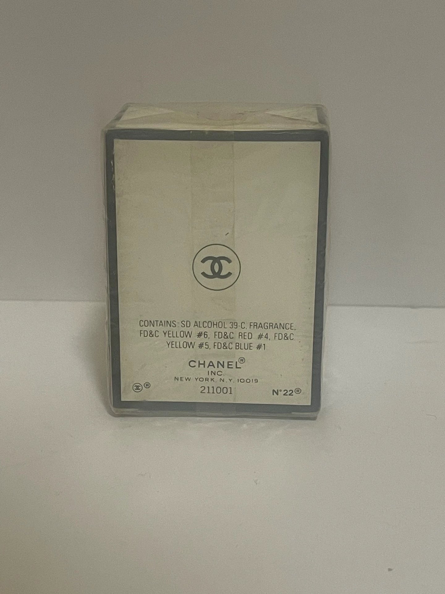 cas_v_apr_1-23 CHANEL No.22 7.5ml 1/4 oz parfum perfume