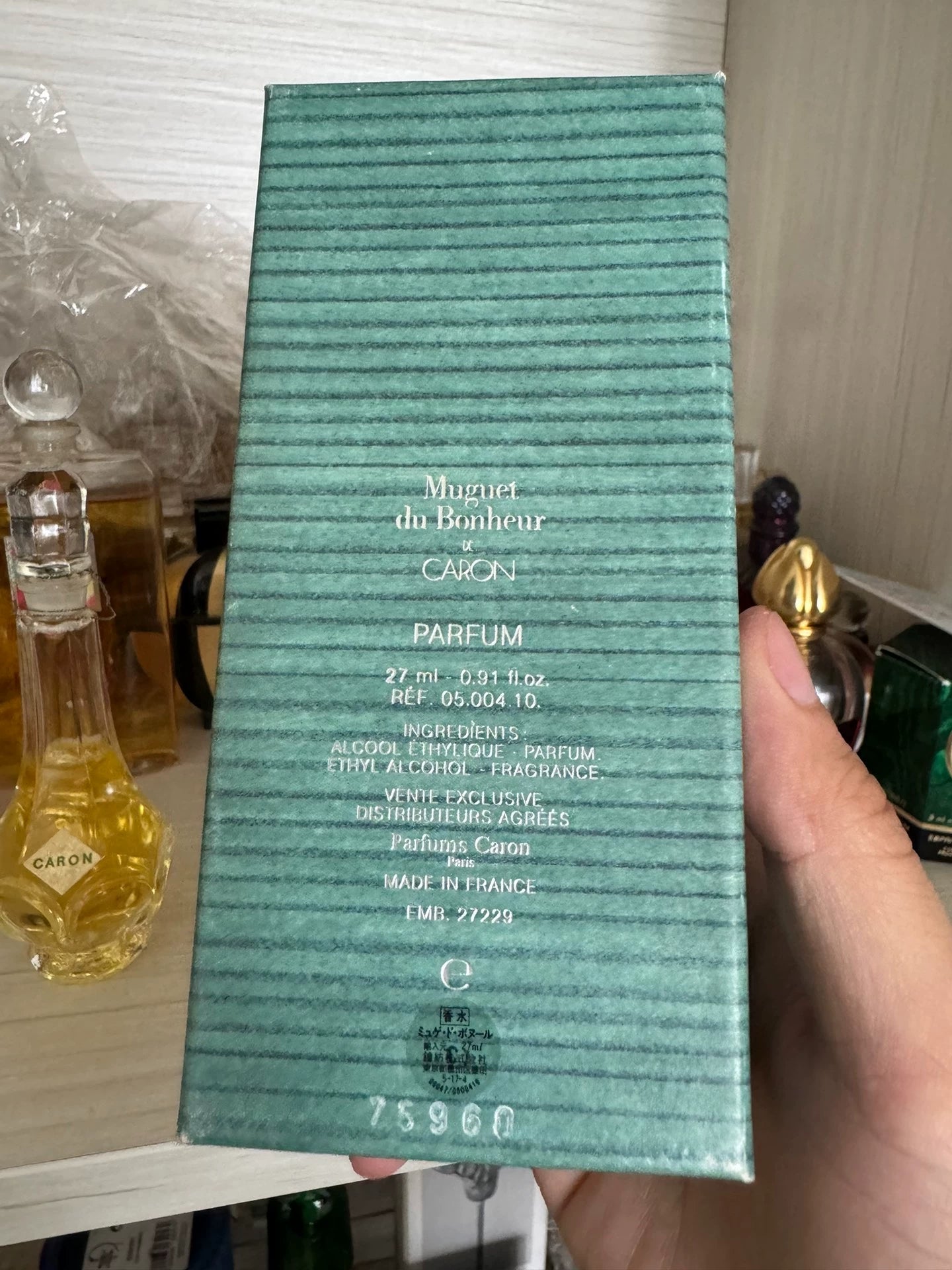 160625-3 Caron muget Parfum Perfume 27ml 0.9oz