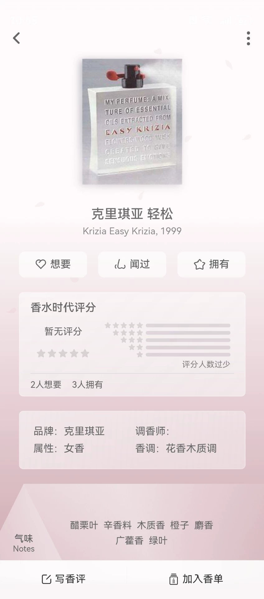 230126-16 - Krizia Easy Krizia EDT 50ml