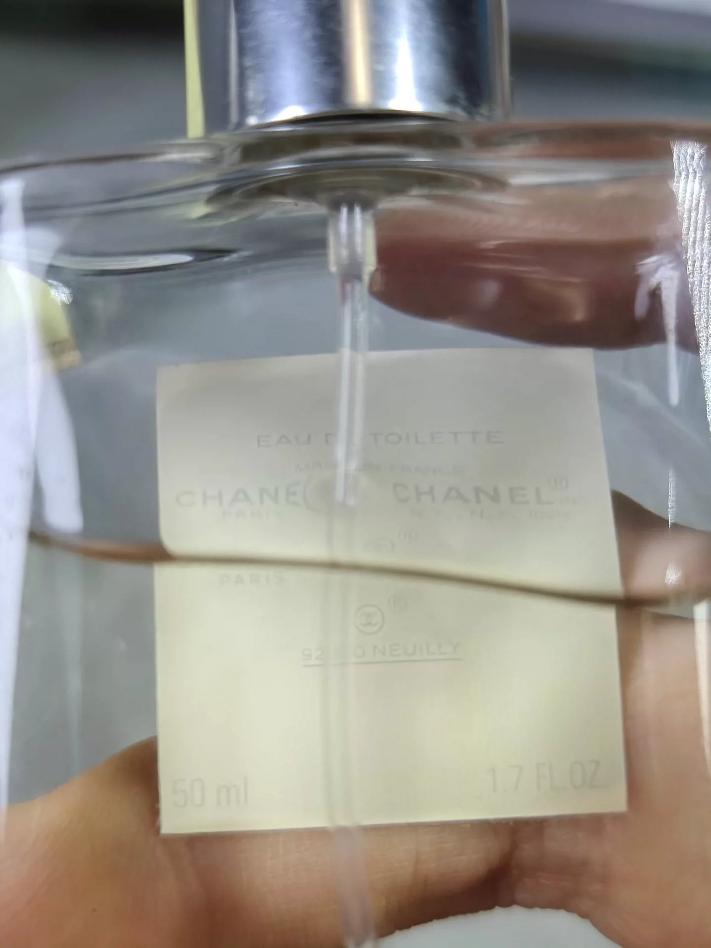120625-132 Chanel Eau de Toilette EDT 50ml 1.7oz