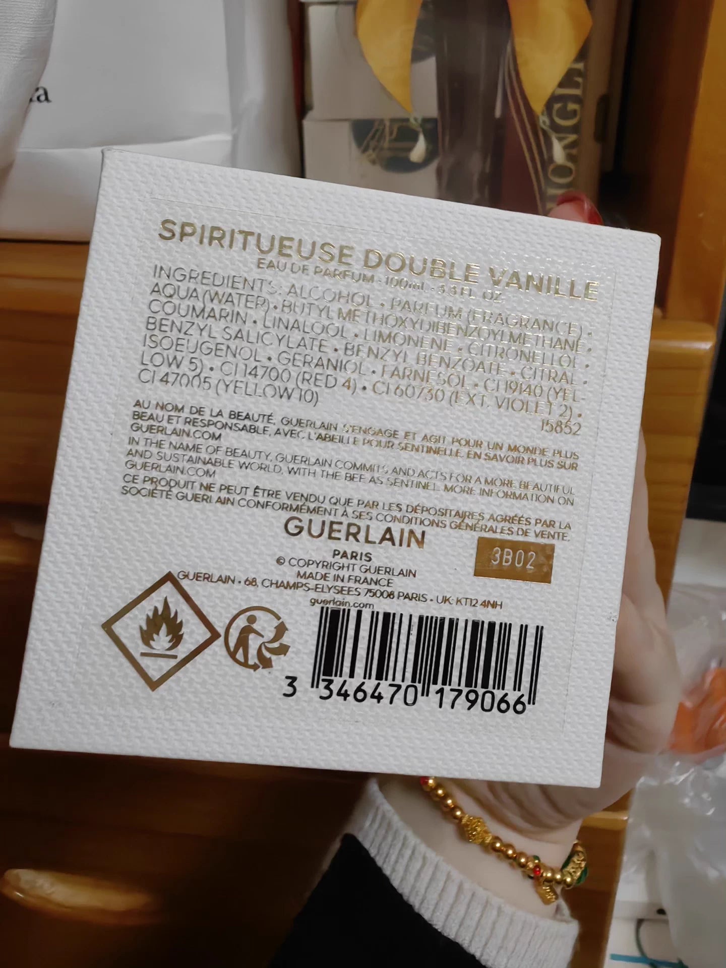 230226-35 Guerlain Art Salon 100ml SPIRITUEUSE DOUBLE VANILLE