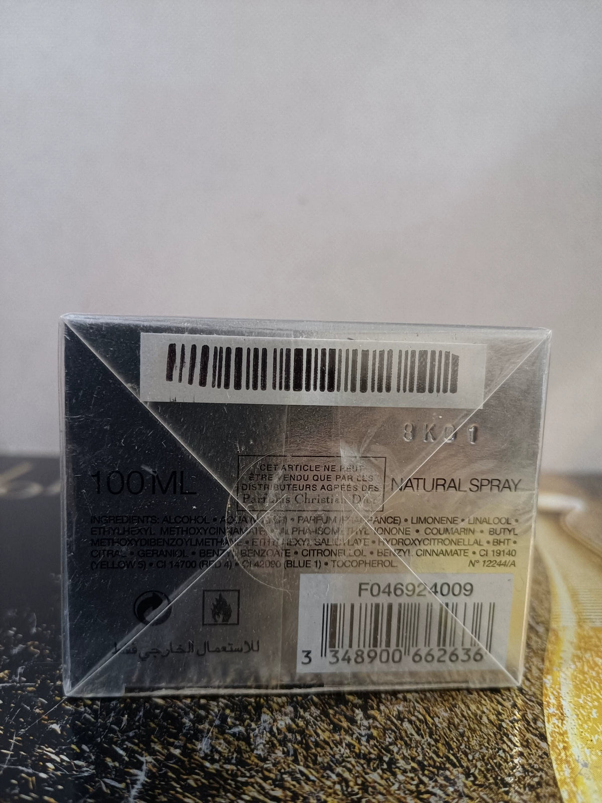 041026-22 Dior Men Original new Perfume 100ml 3.4 oz