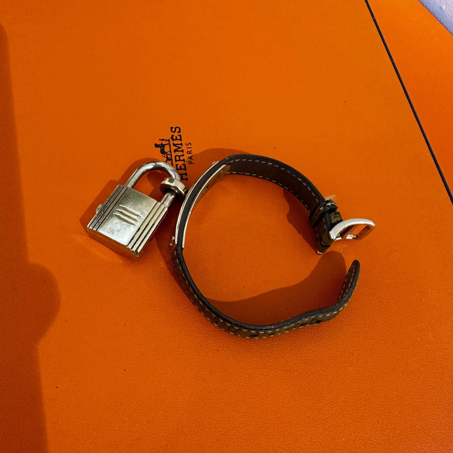 291024-20 Auth HERMES Kelly watch Plated Quartz Ladies watches