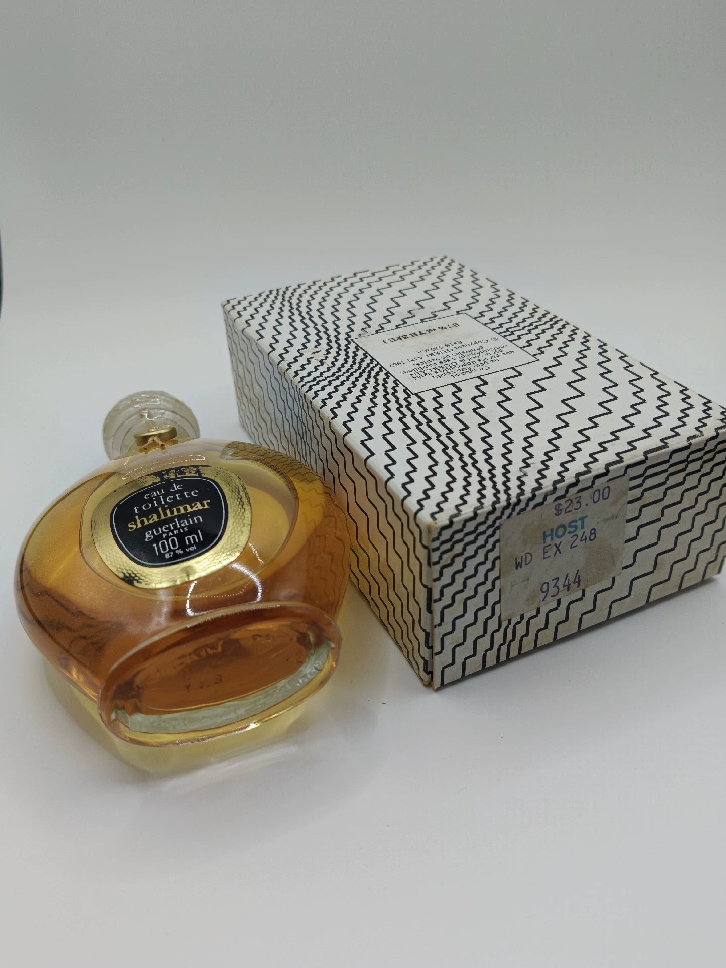 221225-19 Guerlain Shalimar Eau de Toilette EDT 100ml 3.4oz