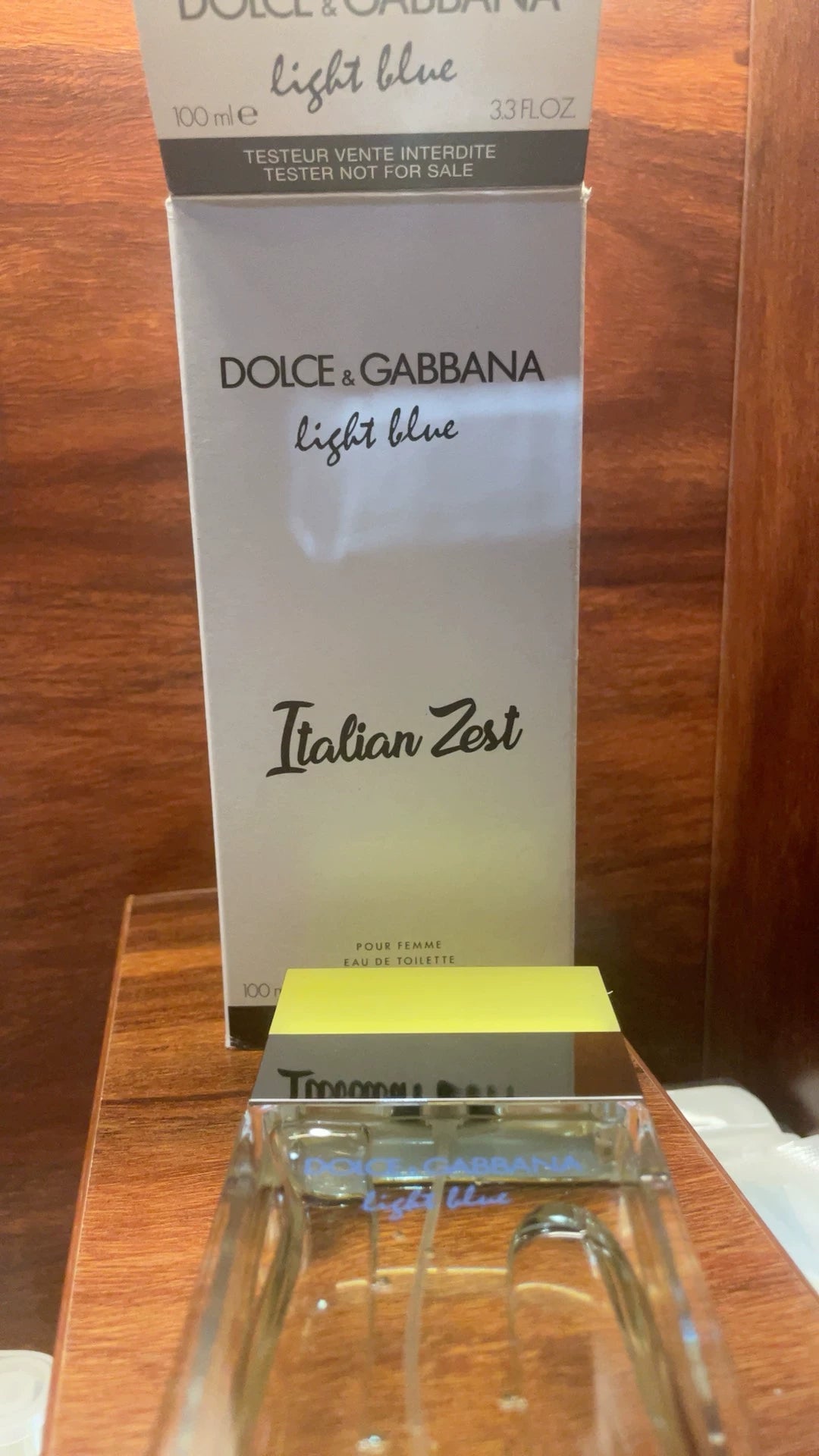 030526-17 DG Dolce Gabbana EDT 100ML 3.4 oz
