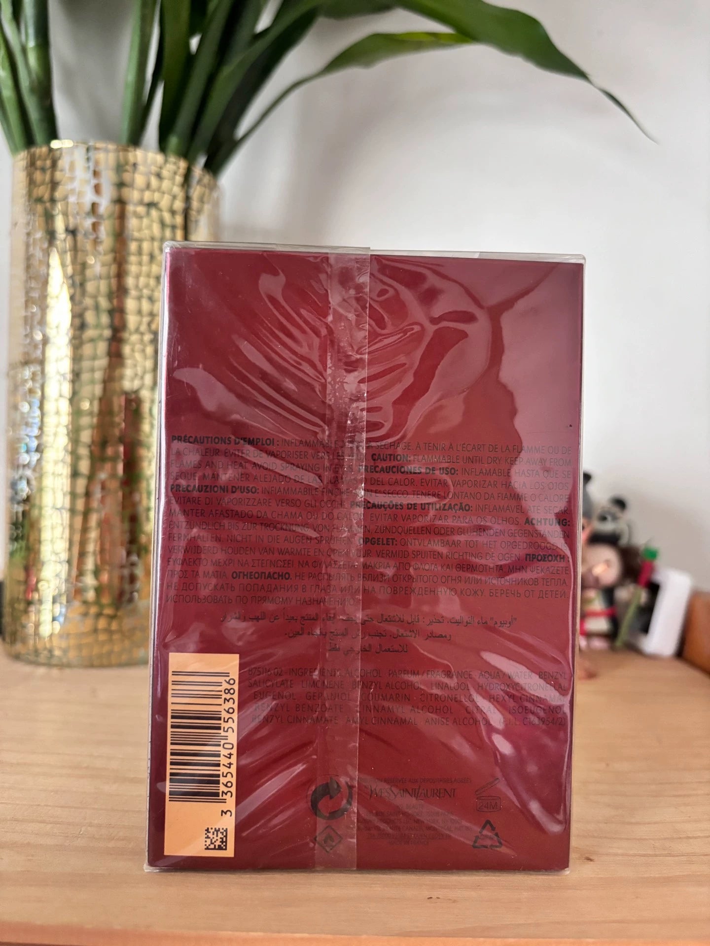 300825-38 Sealed YSL Saint Laurent Opium Eau de Toilette EDT 90ml 3.0oz