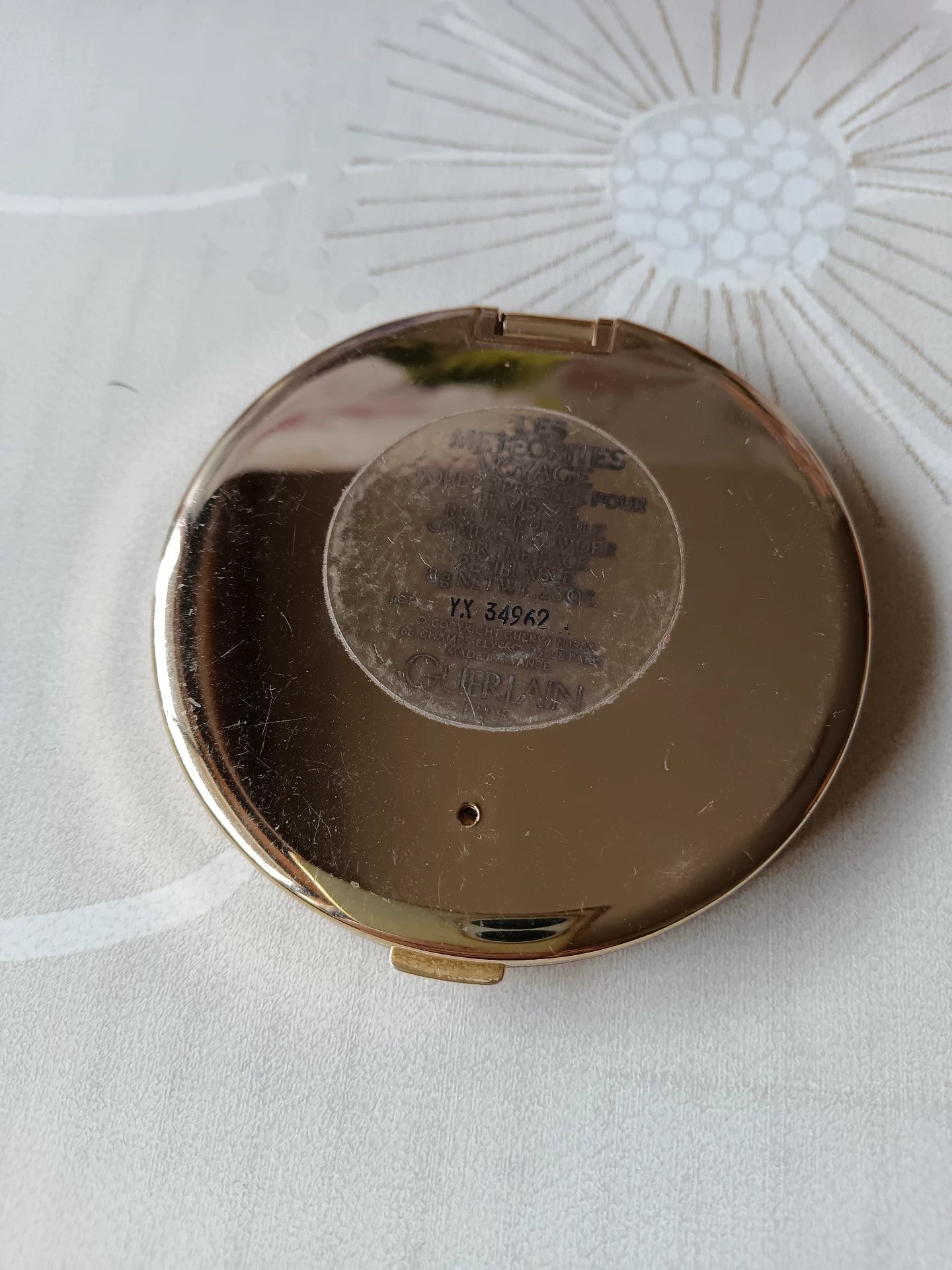 100925-36 Guerlain LES VOYAGE Colorful Meteor Enamel Pressed Powder