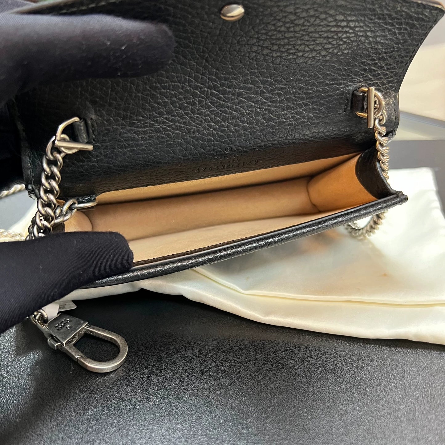 050125-6 Gucci mini shoulder chain bag