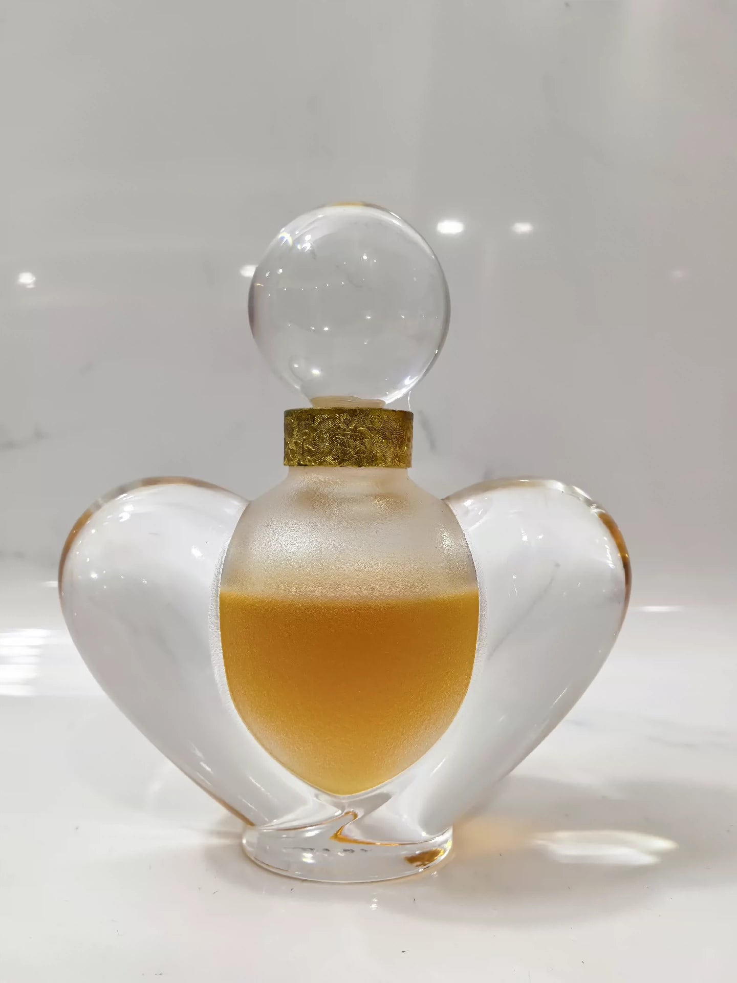 150225-18 Nina Ricci Girls' Heart 30ml 1 oz Crystal Bottle Parfum Perfume