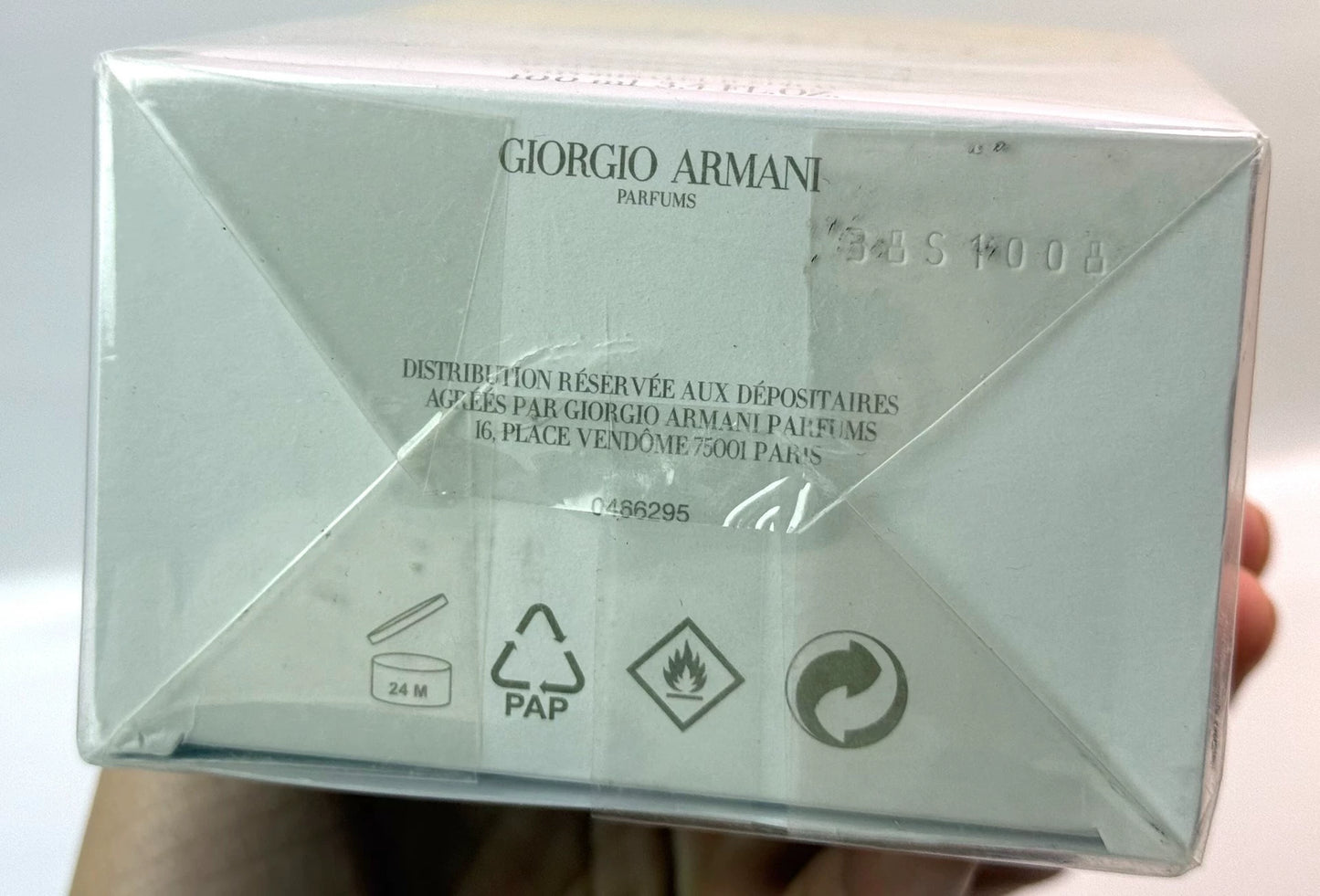 120126-77 Giorgio Armani EDP Eau de Parfum EDP 100ml 3.4oz