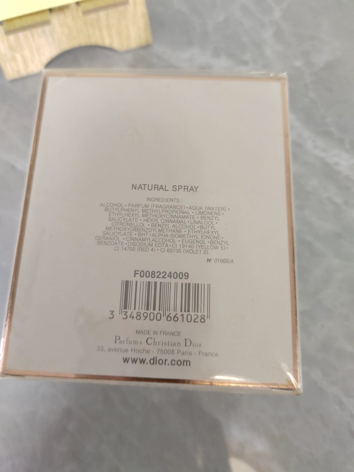 130725-15 Sealed Christian Dior Cherie Miss Dior 100ml 3.4oz EDP eau de Parfum