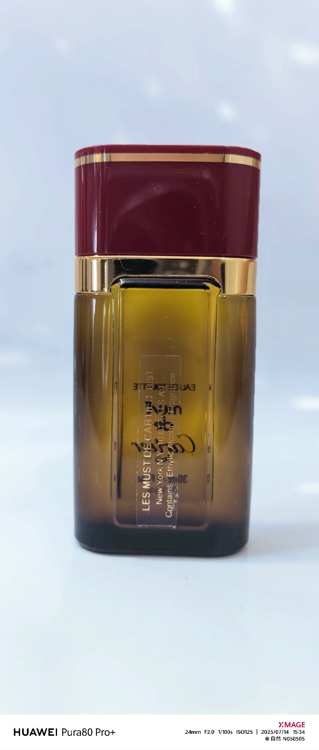 151025-4 Cartier Must 30ml 1.0oz EDT