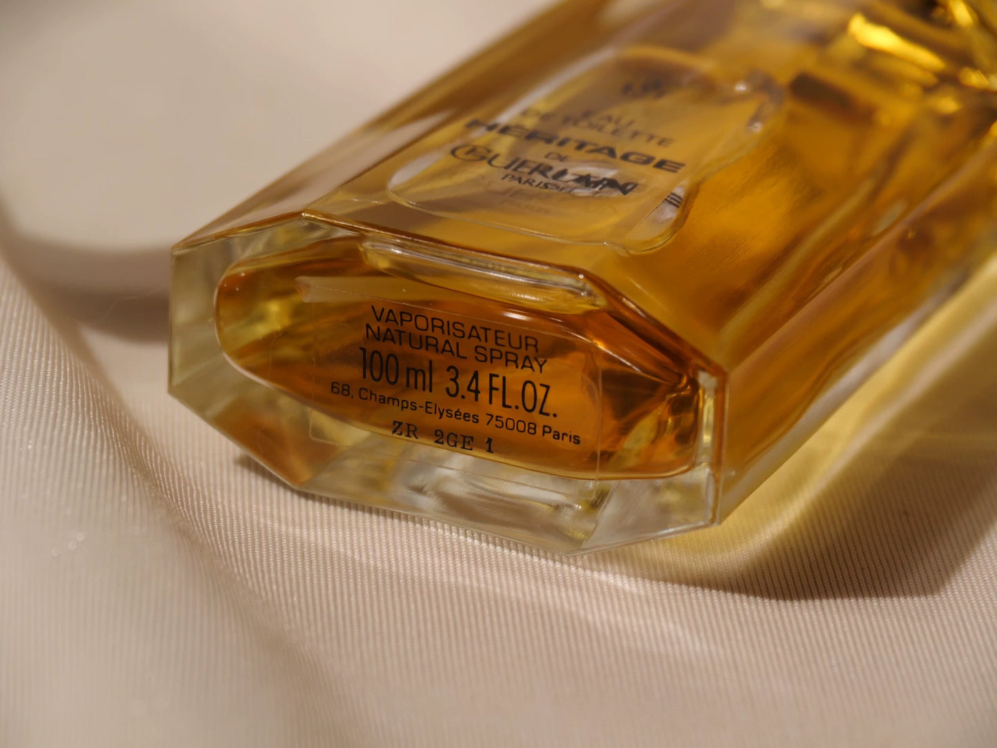 210725-4 Guerlain heritage Eau de Toilette EDT 100ml 3.4oz