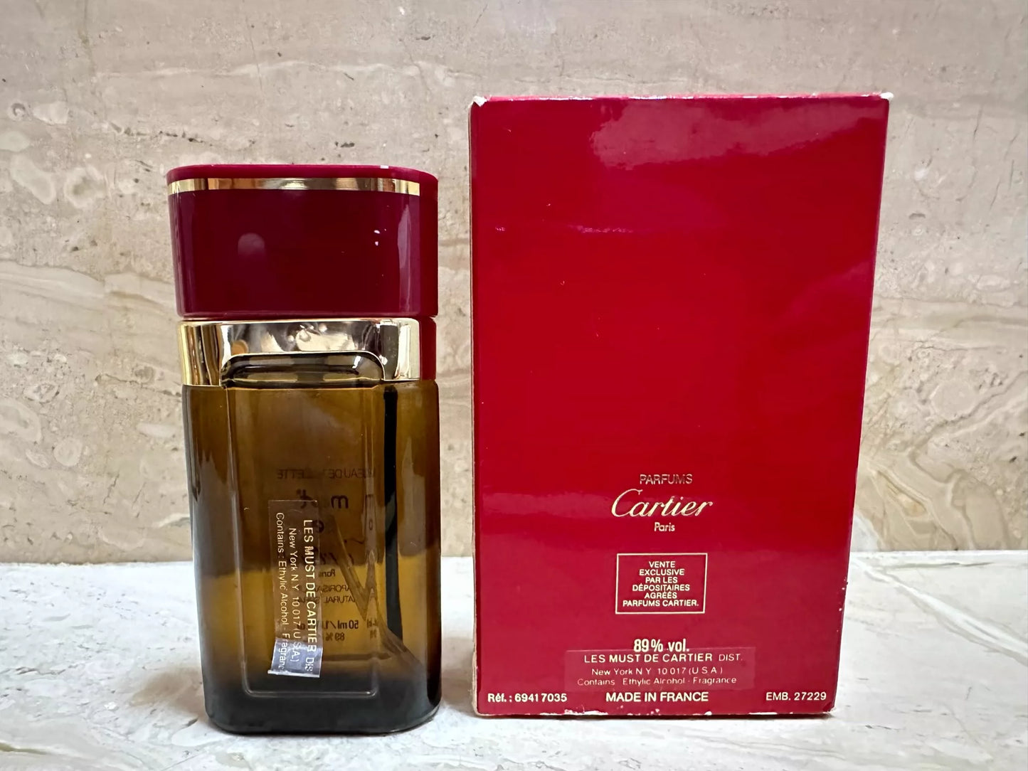 Jun25-bag-34 Cartier Eau de Toilette EDT 50ml 1.7oz