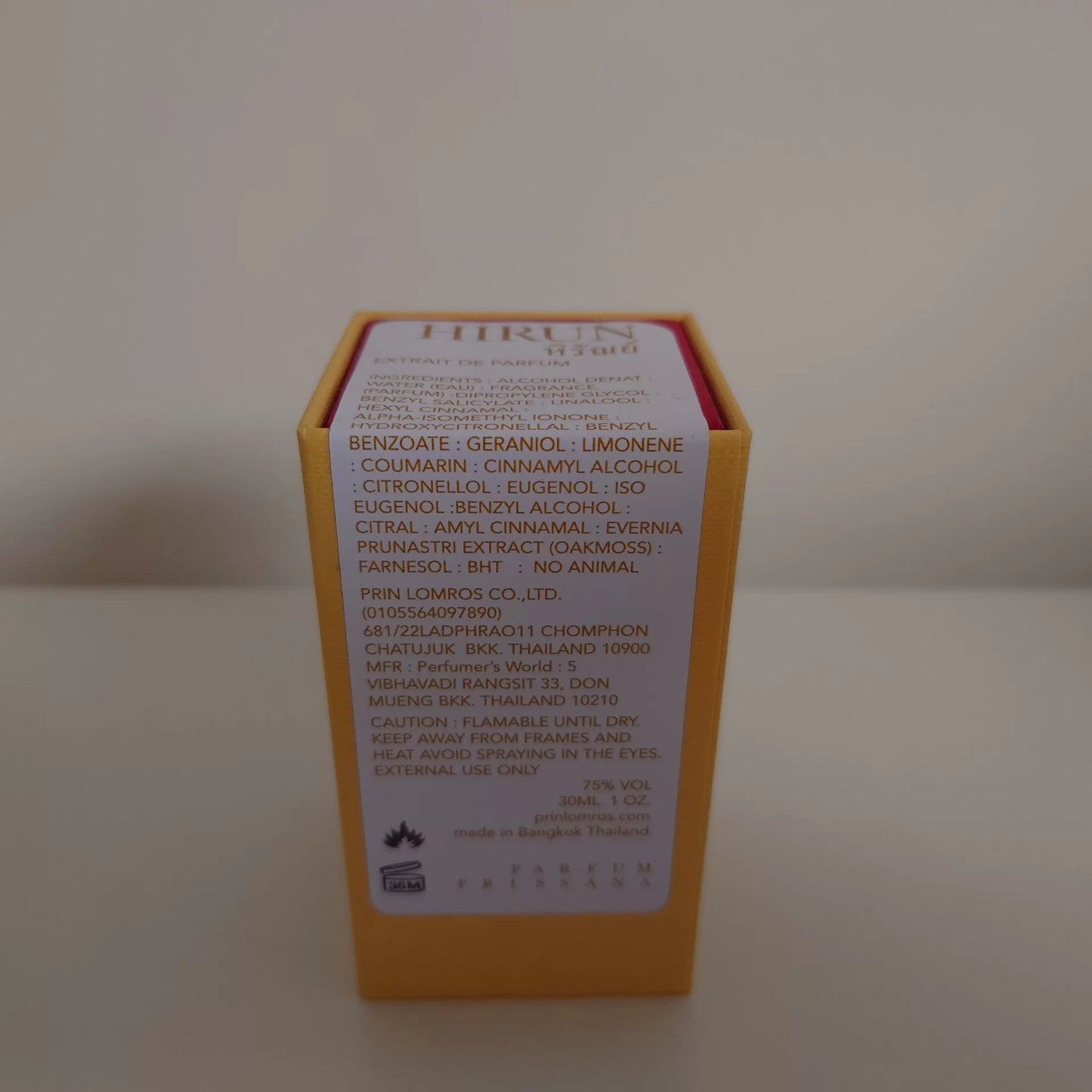 130526-33 CK prissana hirun If 30ml 1 oz